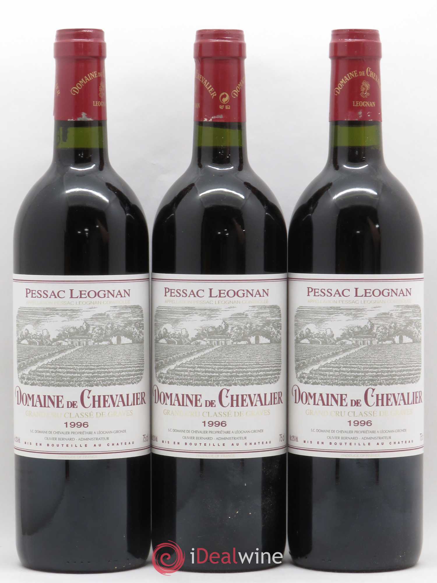 Domaine de Chevalier Cru Classé de Graves 1996 - Lot de 12 bouteilles - 3