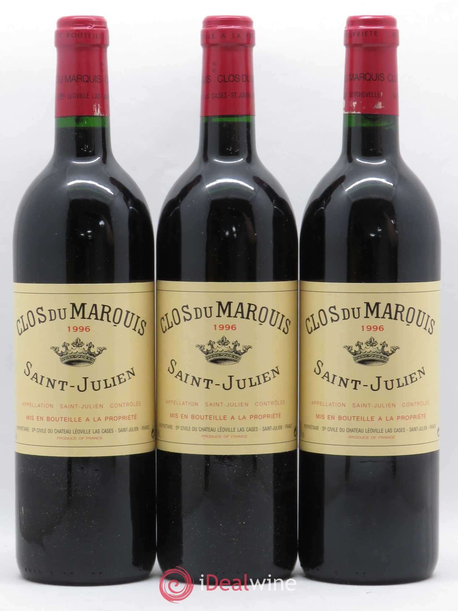 Clos du Marquis 1996 - Lot de 12 bouteilles - 3