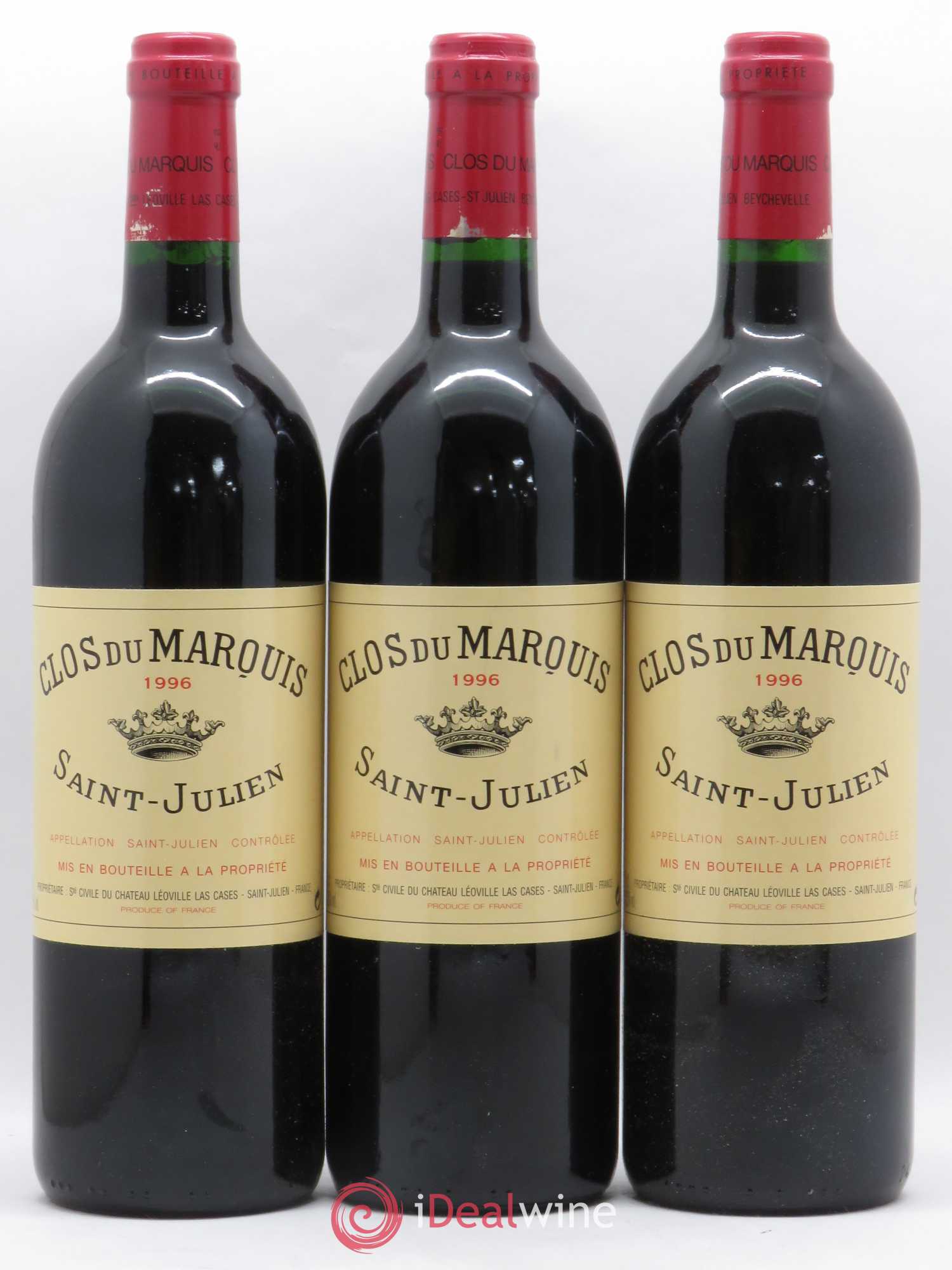 Clos du Marquis 1996 - Lot de 12 bouteilles - 4