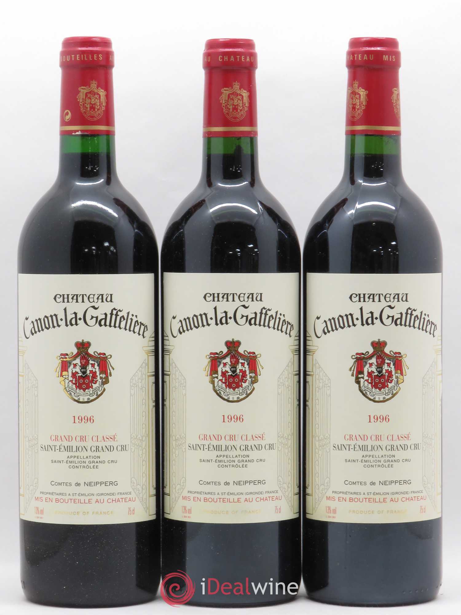 Château Canon la Gaffelière 1er Grand Cru Classé B 1996 - Lotto di 12 bottiglie - 4