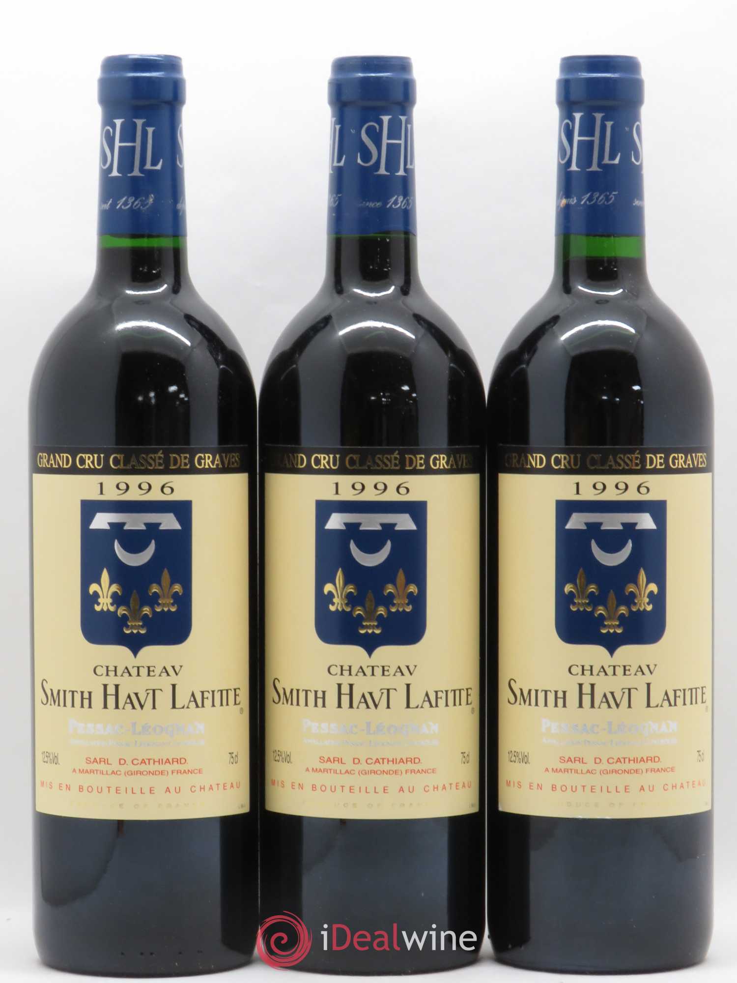 Château Smith Haut Lafitte Cru Classé de Graves 1996 - Lot de 12 bouteilles - 4