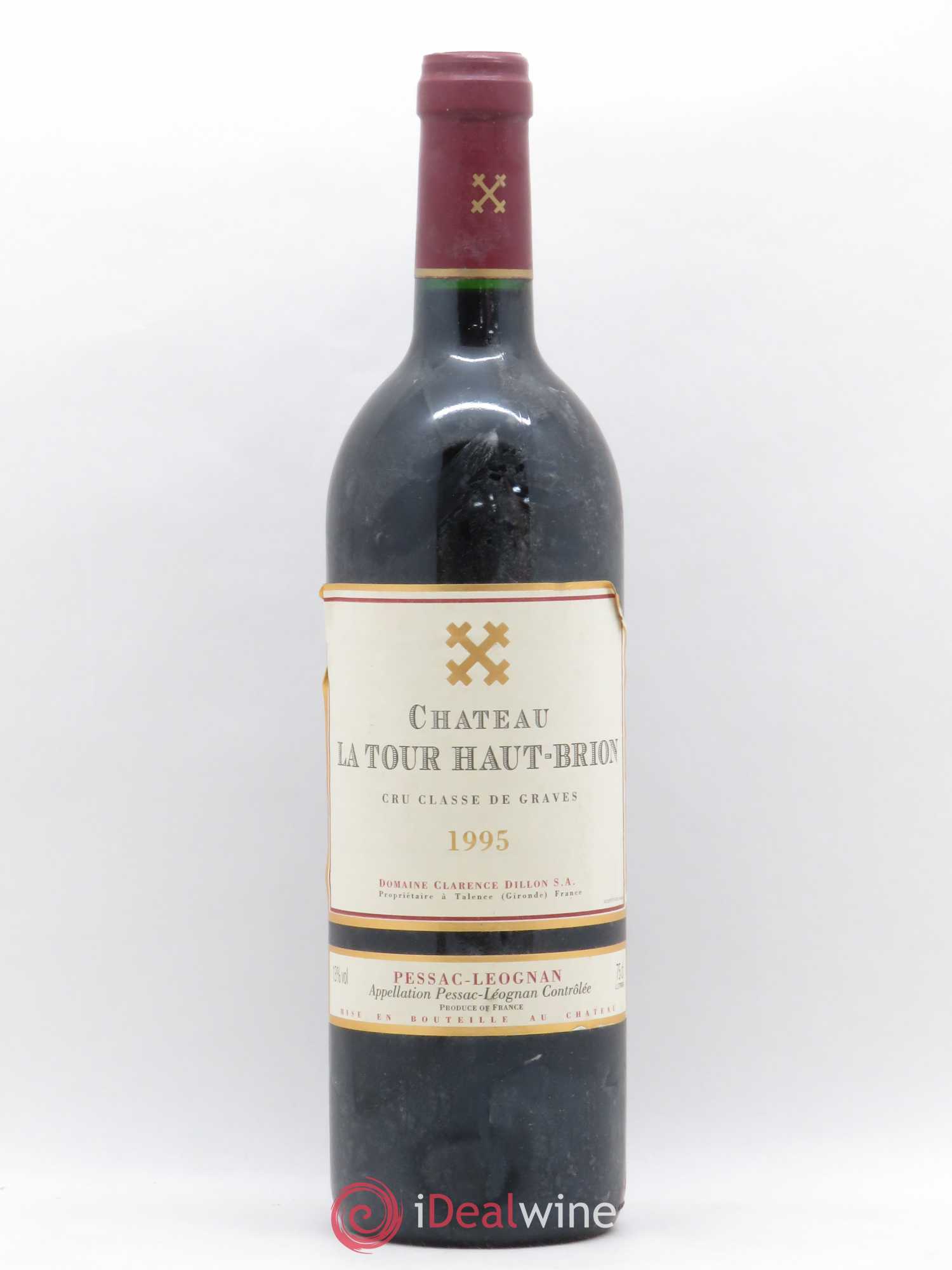 Château la Tour Haut-Brion Cru Classé de Graves 1995 - Lot de 1 bouteille - 0