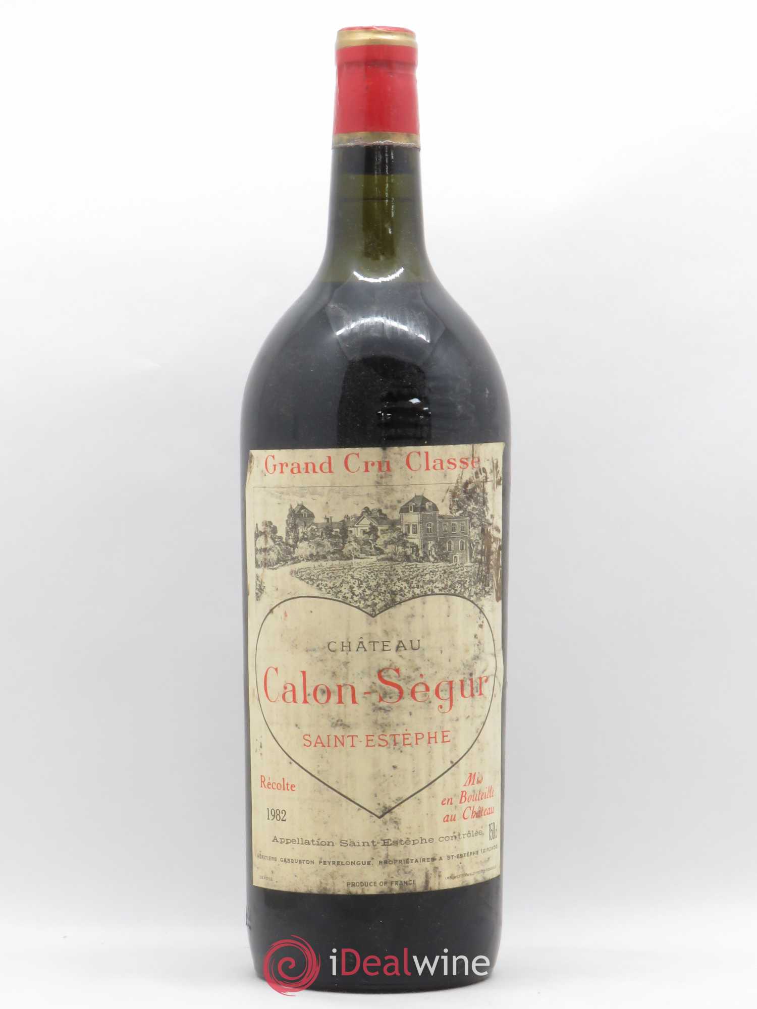 Château Calon Ségur 3ème Grand Cru Classé 1982 - Lot de 1 magnum - 0