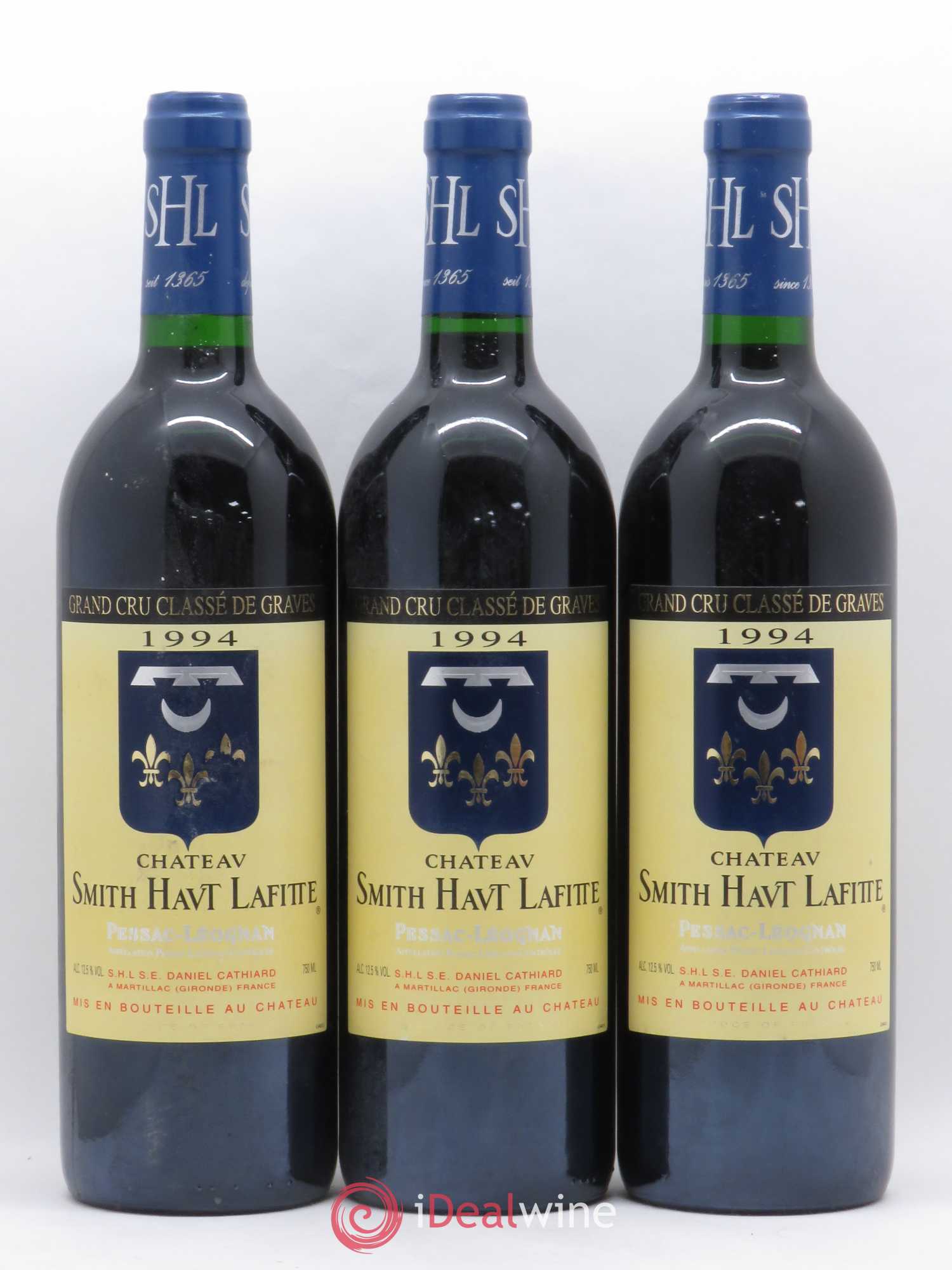 Château Smith Haut Lafitte Cru Classé de Graves 1994 - Lot de 3 bouteilles - 0