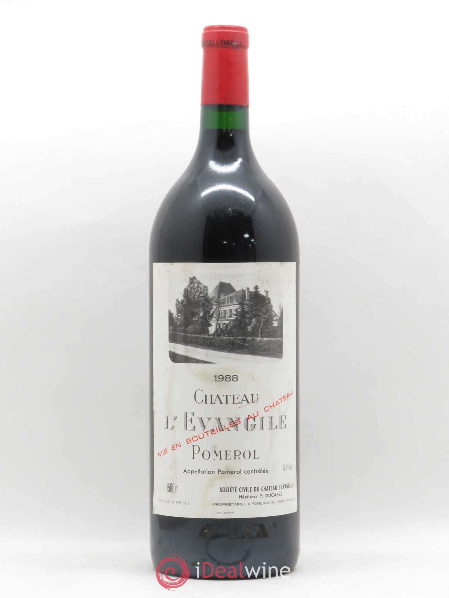 Château l' Évangile 1988 - Lot de 1 magnum - 0
