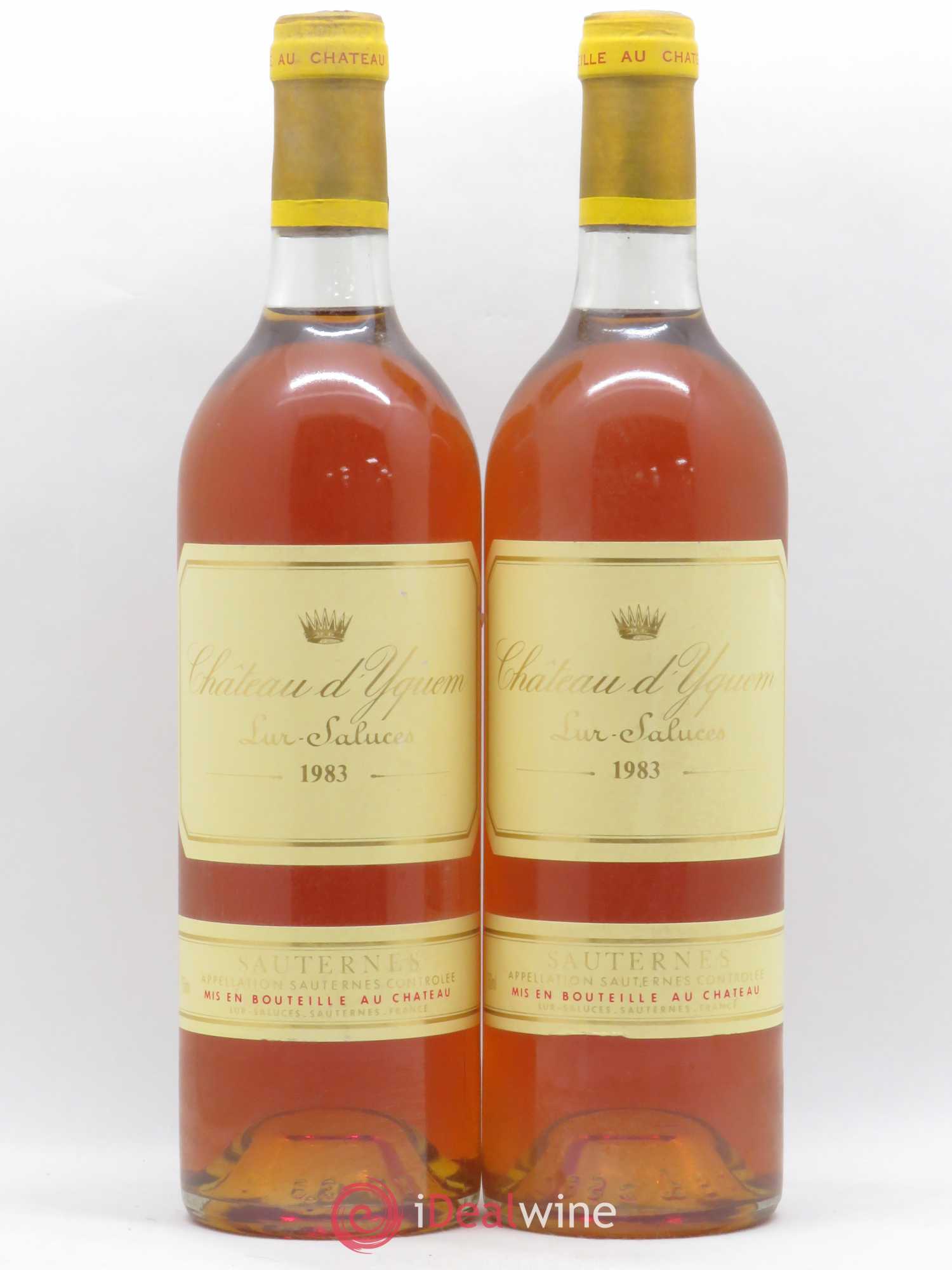 Château d' Yquem 1er Cru Classé Supérieur 1983 - Lotto di 2 bottiglie - 0