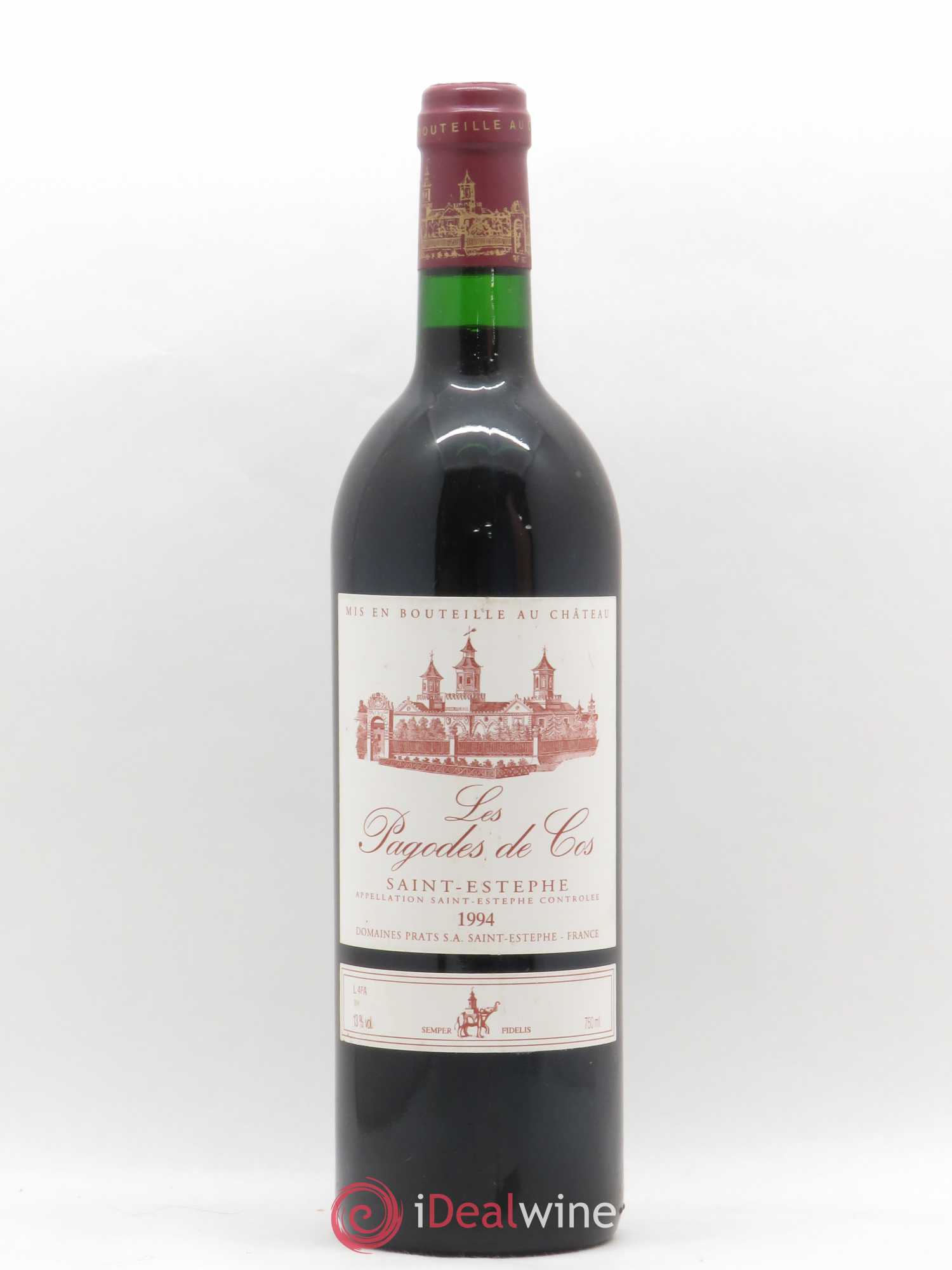 Les Pagodes de Cos Second Vin 1994 - Lot de 1 bouteille - 0