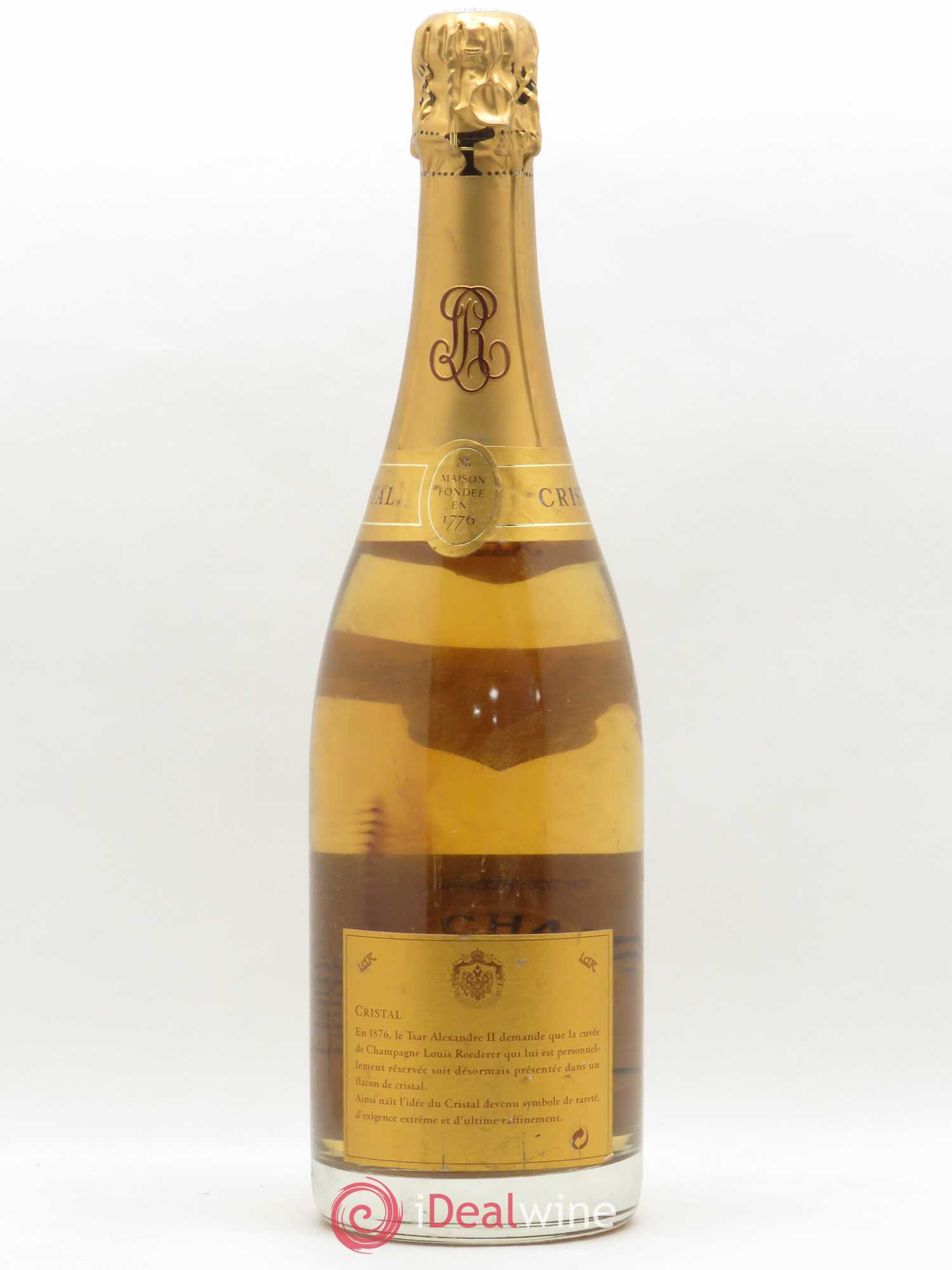 Cristal Louis Roederer 1995 - Lot de 1 bouteille - 1