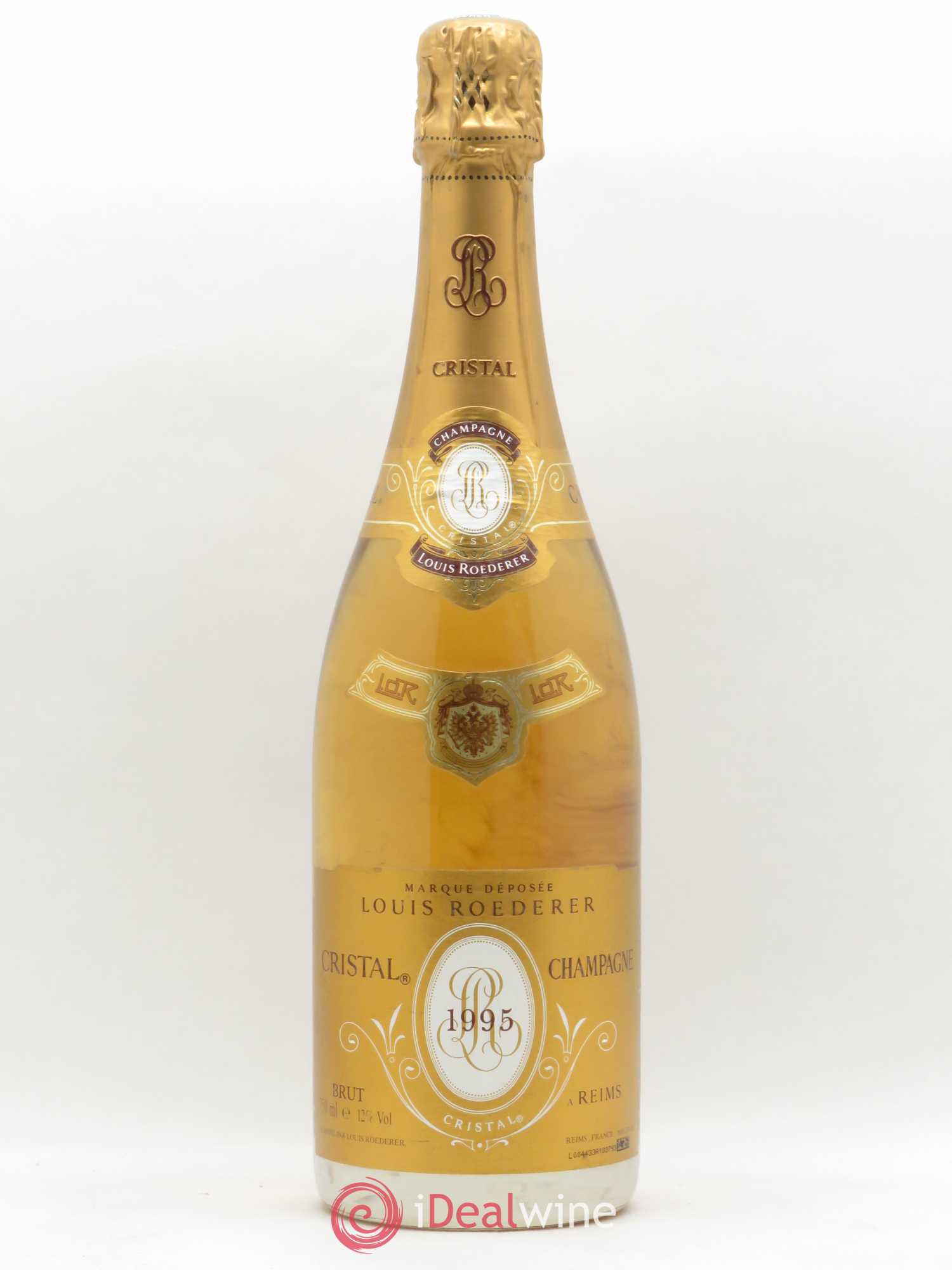 Cristal Louis Roederer 1995 - Lot de 1 bouteille - 0