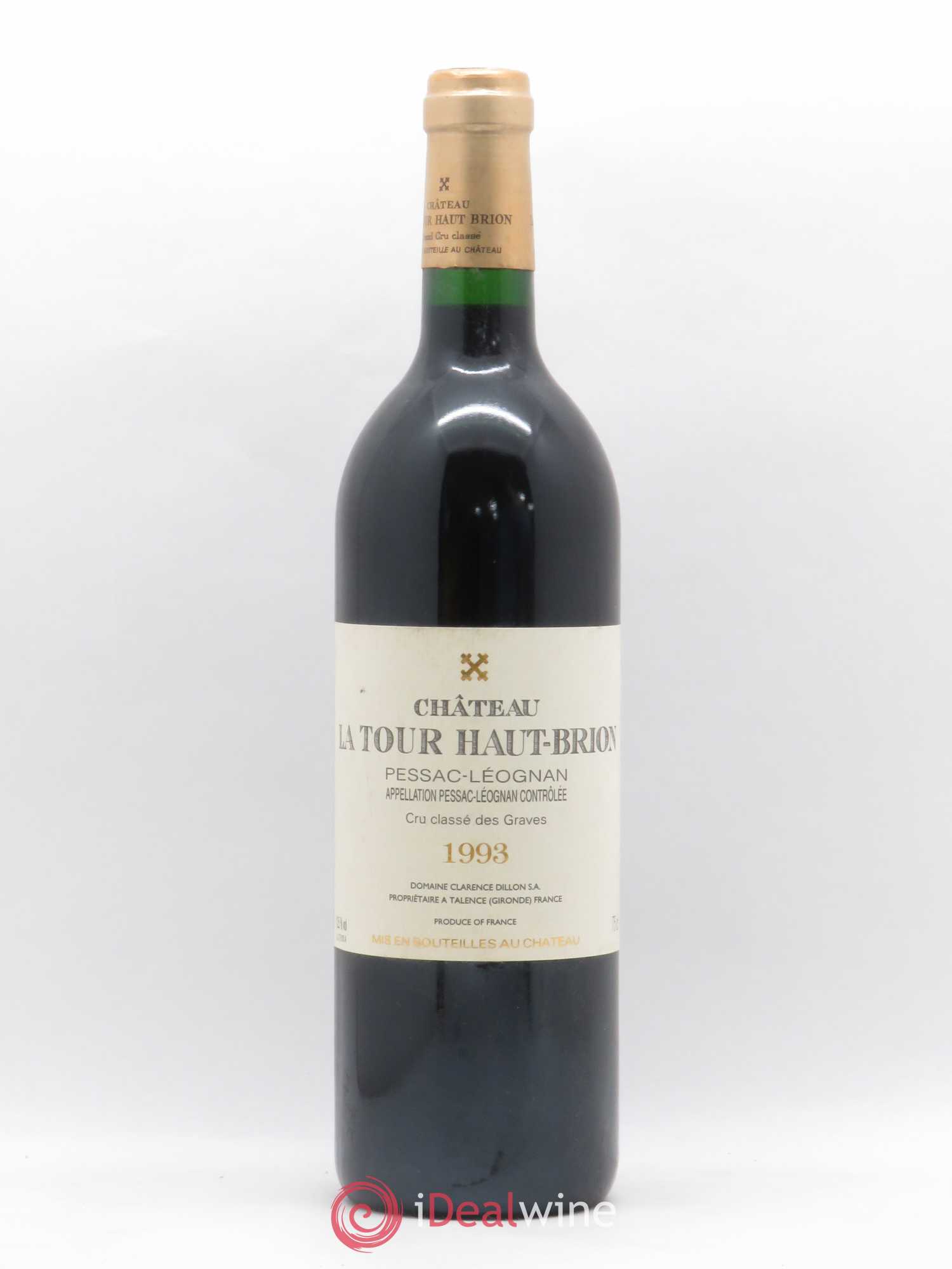 Château la Tour Haut-Brion Cru Classé de Graves 1993 - Lotto di 1 bottiglia - 0