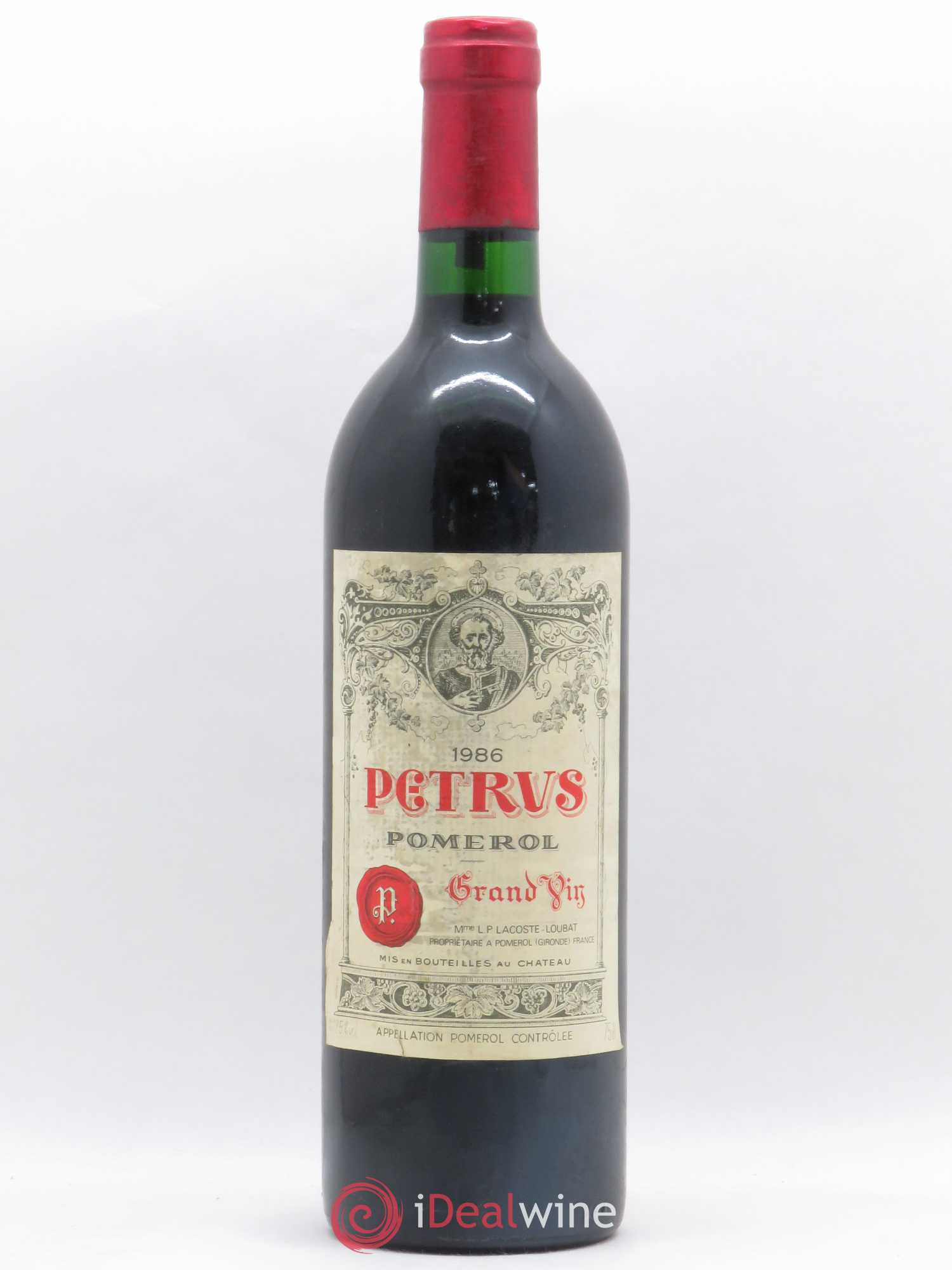 Petrus 1986 - Lot de 1 bouteille - 0