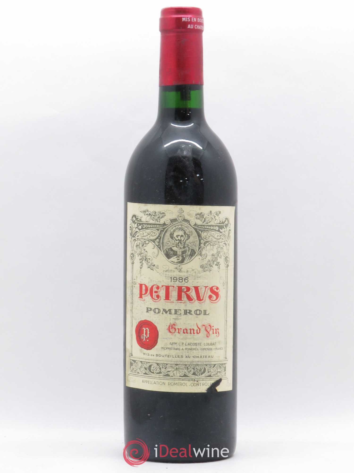Petrus 1986 - Lot de 1 bouteille - 0