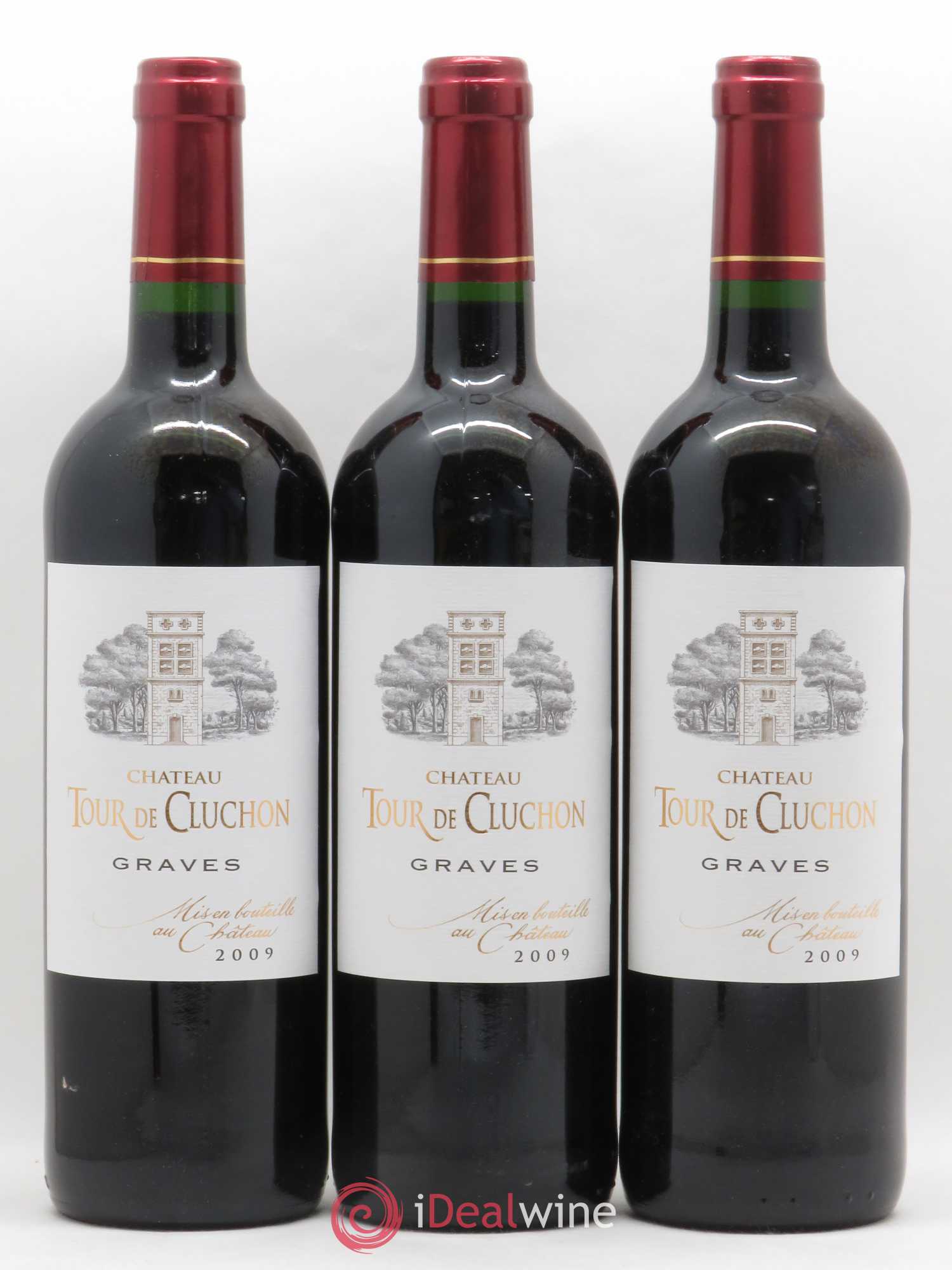 Graves Château Tour de Cluchon 2009 - Posten von 6 Flaschen - 1