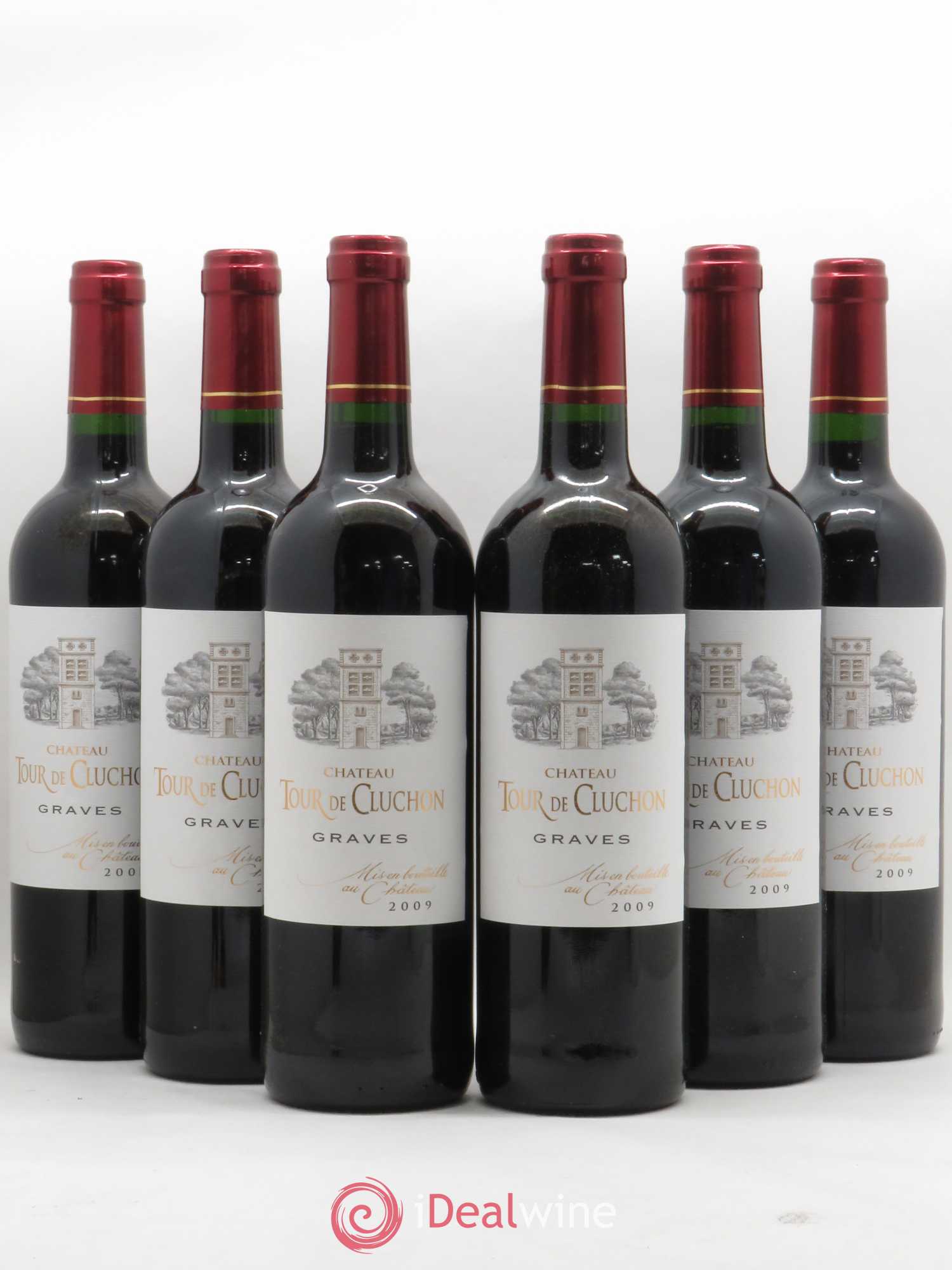 Graves Château Tour de Cluchon 2009 - Posten von 6 Flaschen - 0