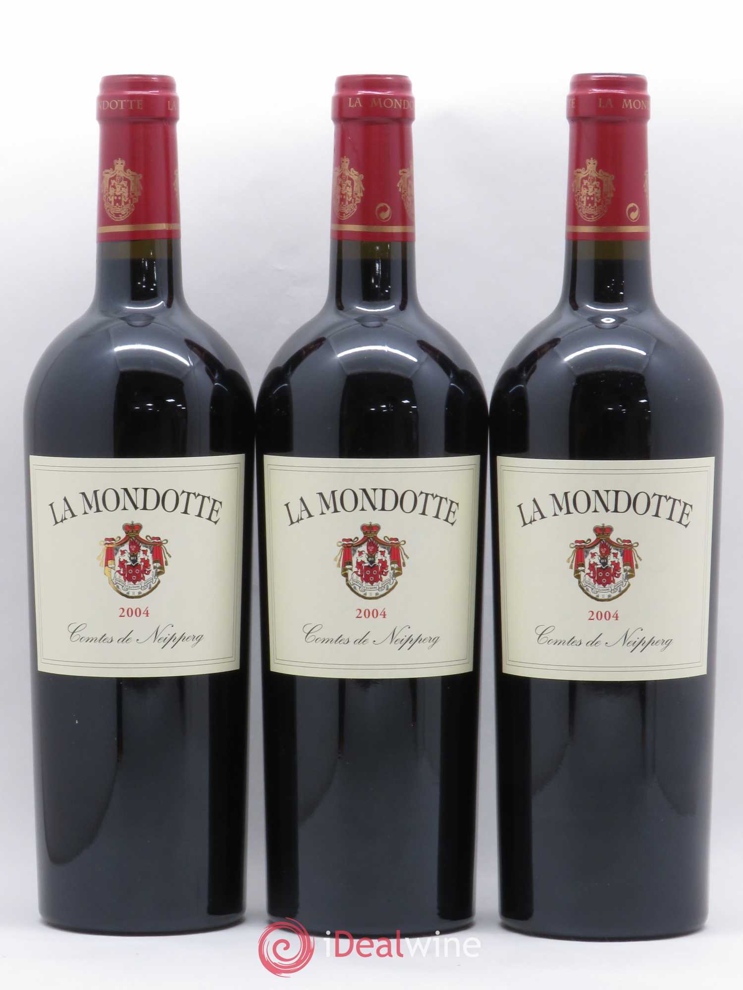 La Mondotte 1er Grand Cru Classé B depuis 2012 2004 - Lot de 3 bouteilles - 0