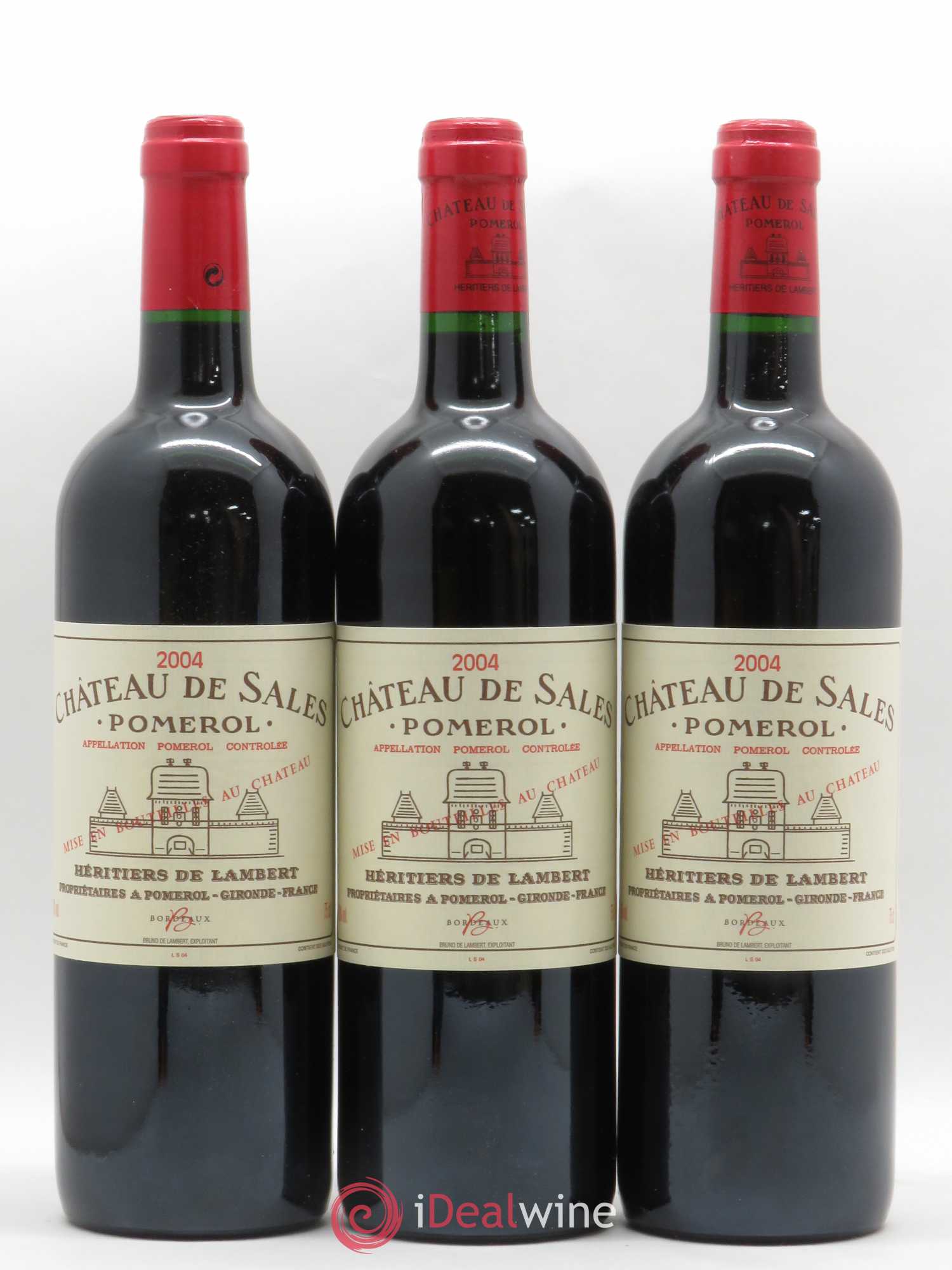 Château de Sales 2004 - Lot de 12 bouteilles - 1