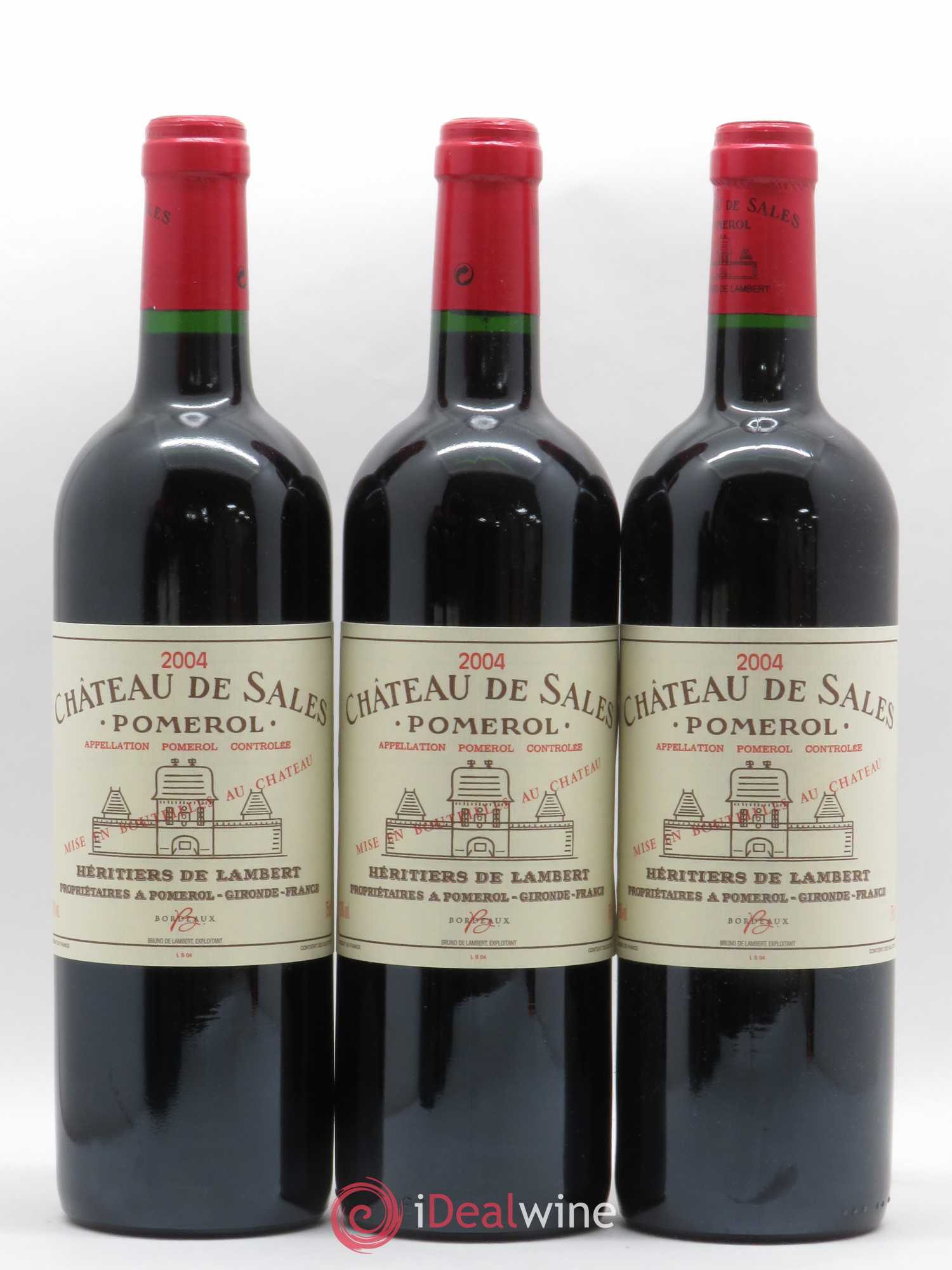 Château de Sales 2004 - Lot de 12 bouteilles - 2