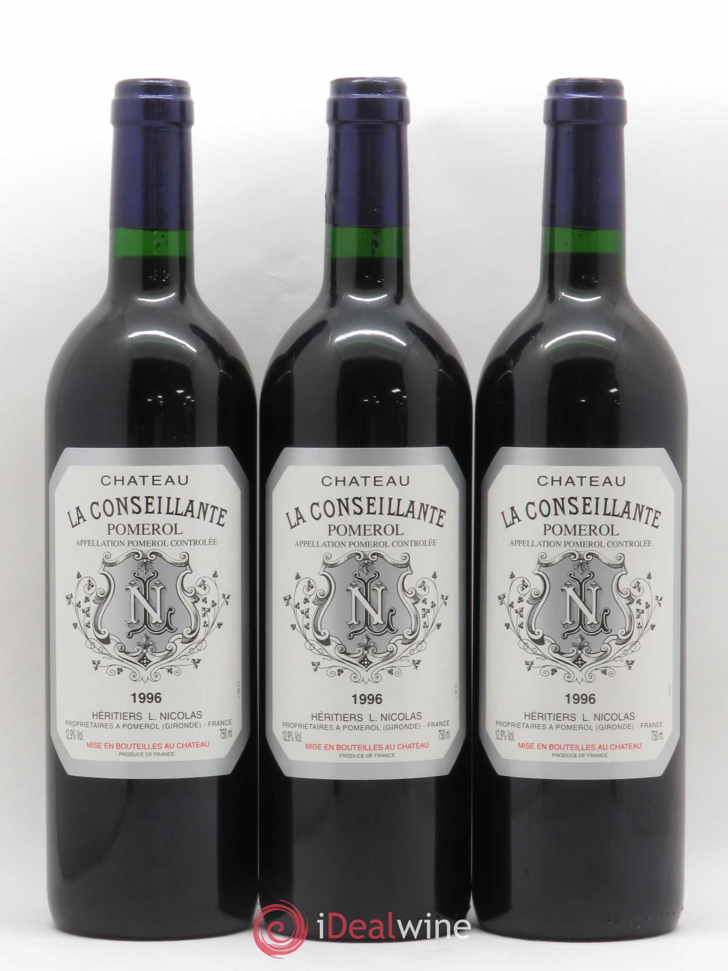 Château la Conseillante 1996 - Lot de 6 bouteilles - 2