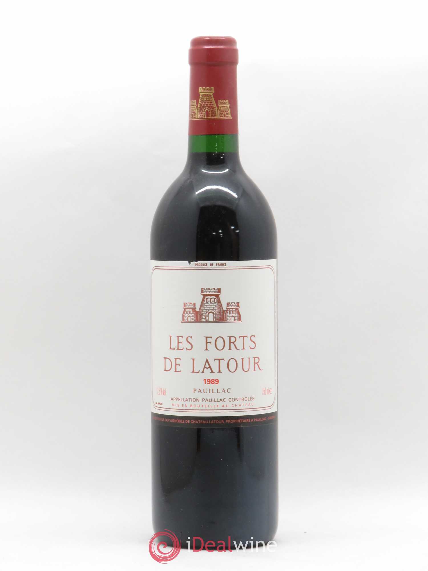 Les Forts de Latour Second Vin 1989 - Lot de 1 bouteille - 0