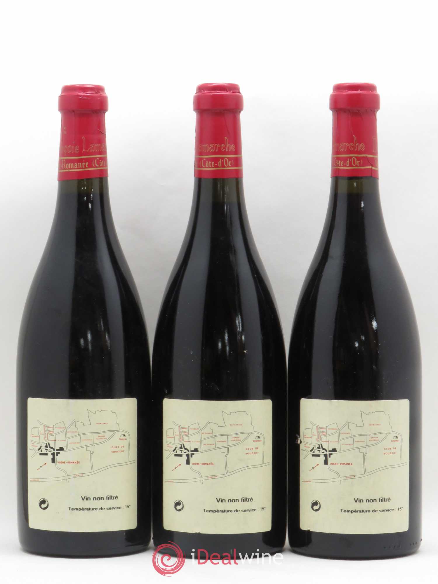 La Grande Rue Grand Cru Lamarche (Domaine) 1989 - Lot de 3 bouteilles - 1
