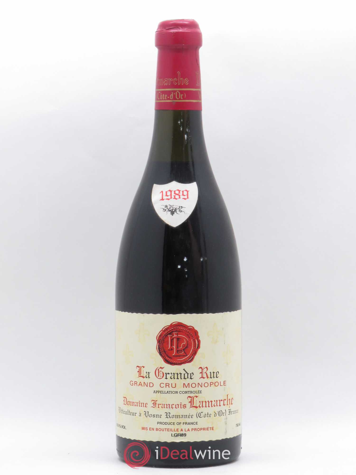 La Grande Rue Grand Cru Lamarche (Domaine) 1989 - Lot de 1 bouteille - 0