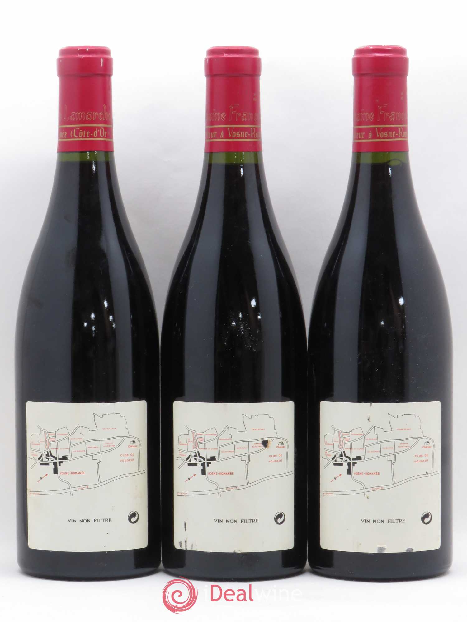 La Grande Rue Grand Cru Lamarche (Domaine) 1992 - Lot de 3 bouteilles - 1