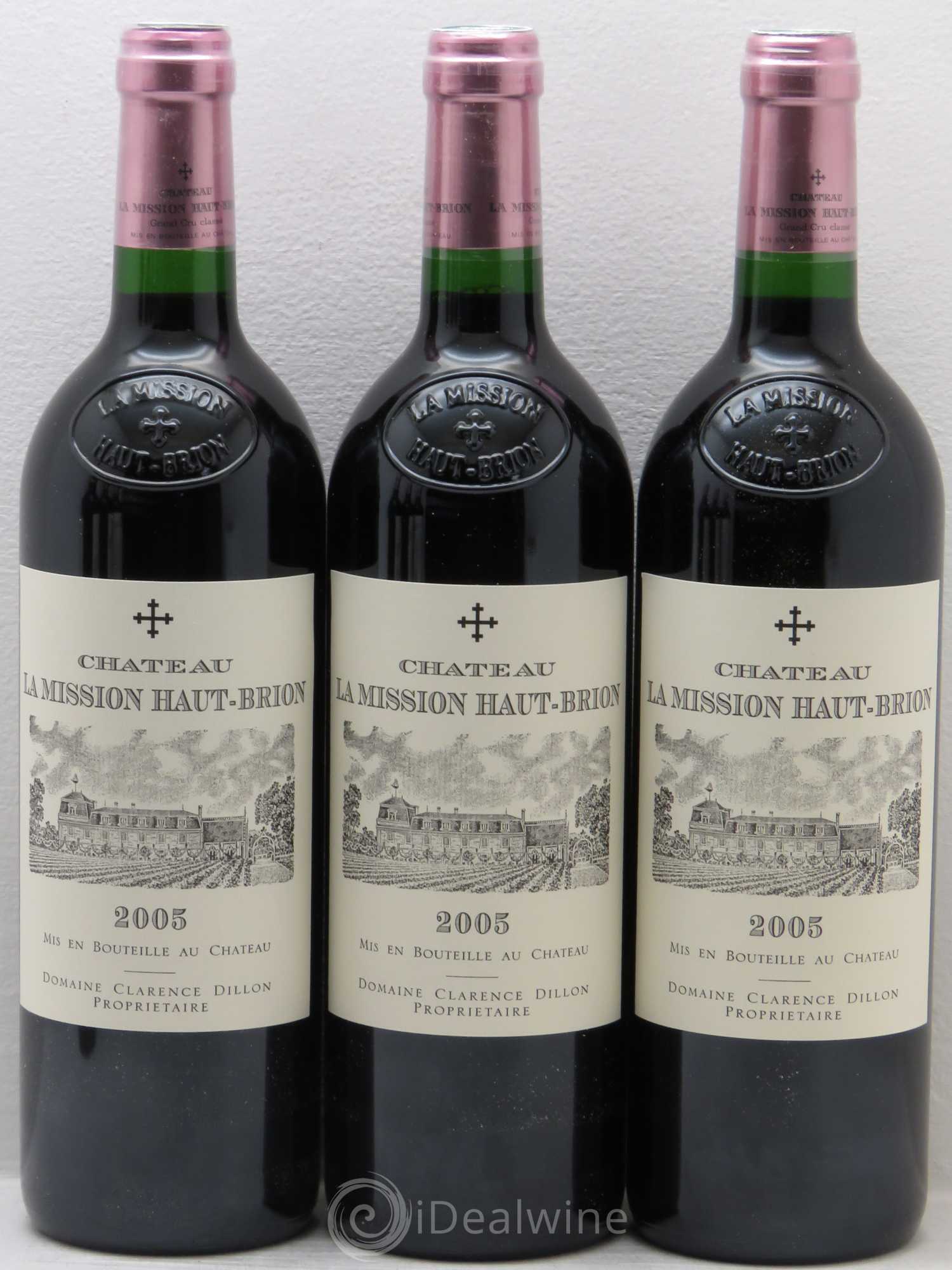 Château la Mission Haut-Brion Cru Classé de Graves 2005 - Lotto di 6 bottiglie - 1