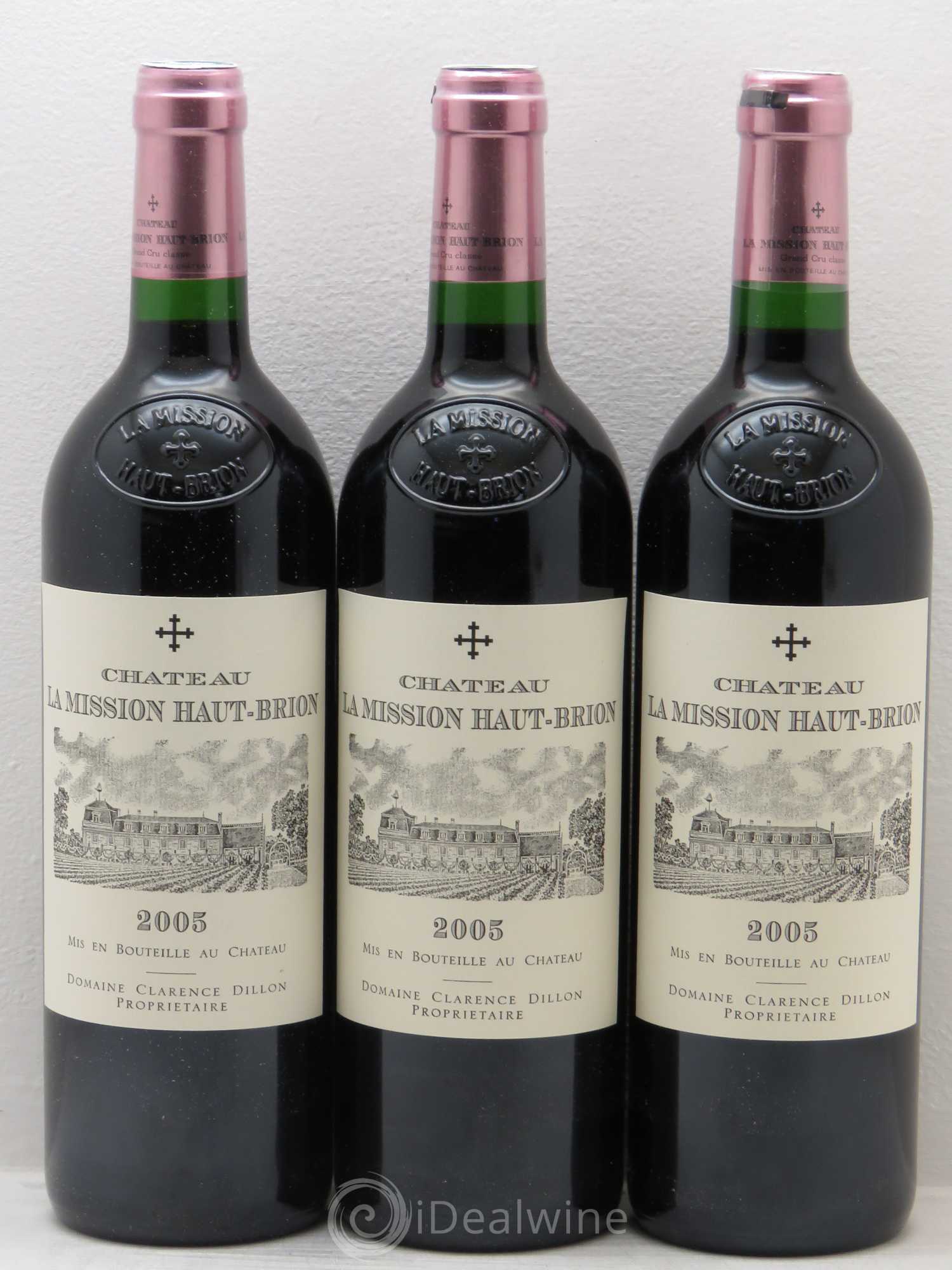 Château la Mission Haut-Brion Cru Classé de Graves 2005 - Lotto di 6 bottiglie - 3