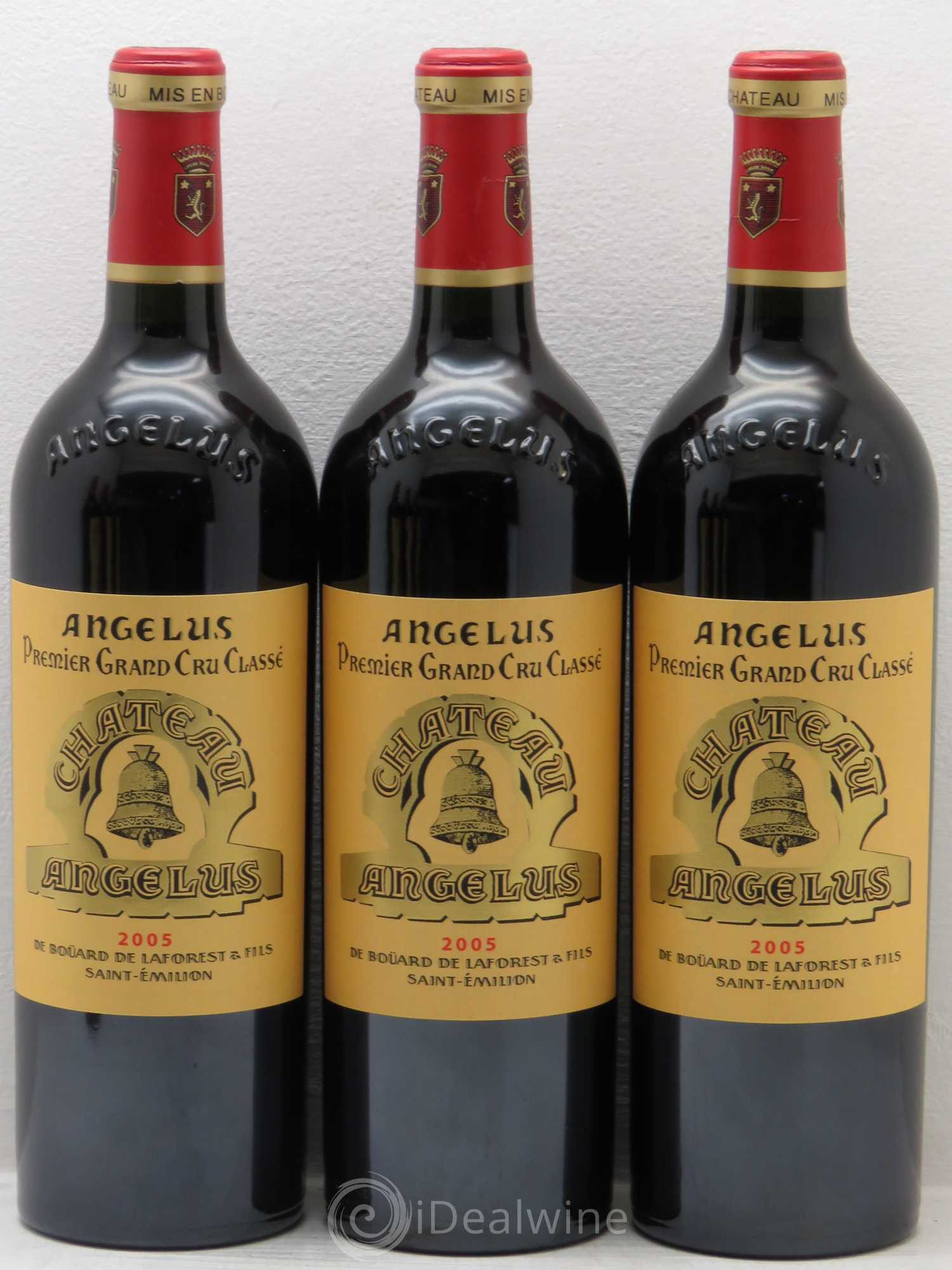Château Angélus 1er Grand Cru Classé A 2005 - Lot de 6 bouteilles - 1