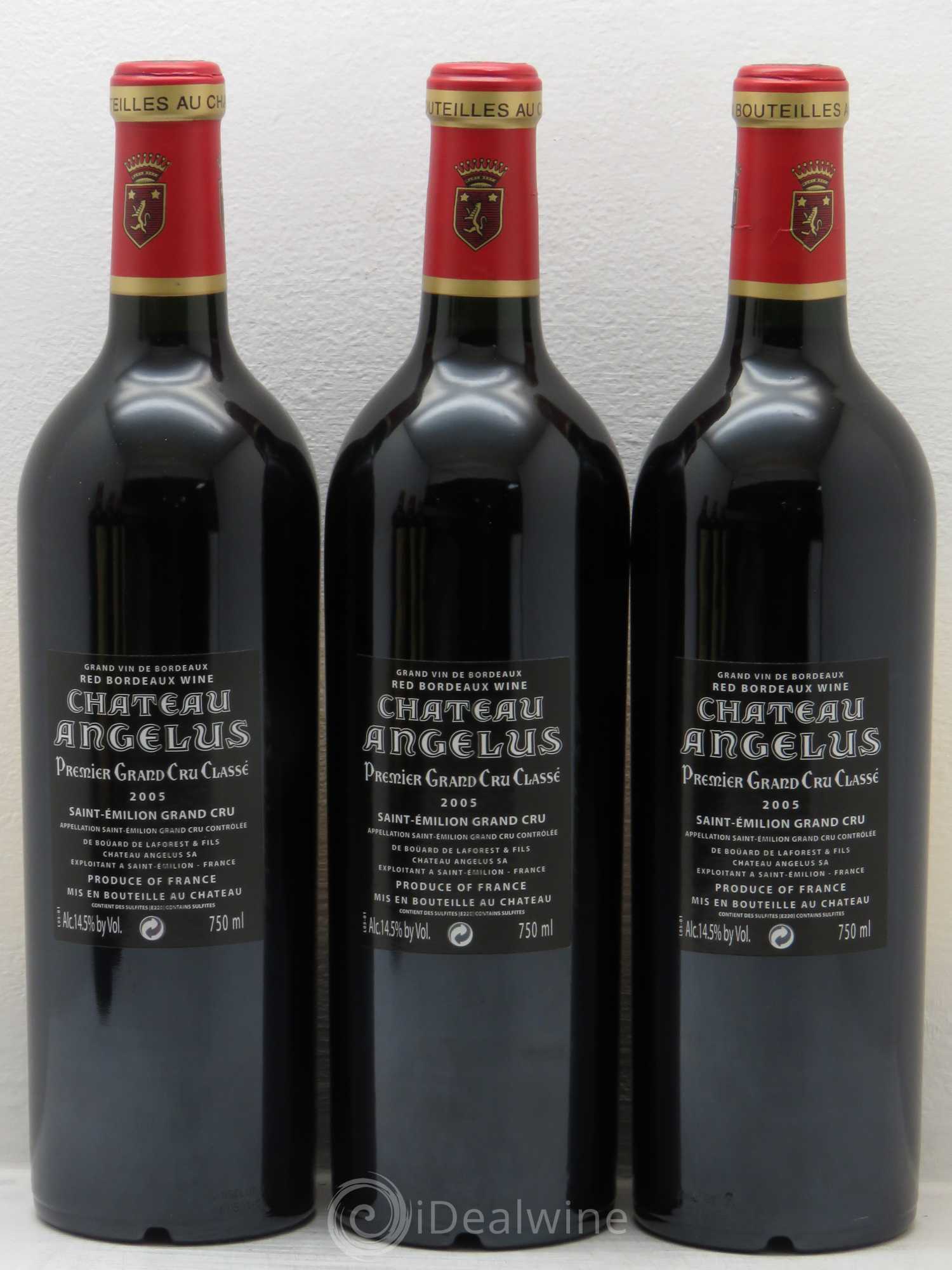 Château Angélus 1er Grand Cru Classé A 2005 - Lot de 6 bouteilles - 2