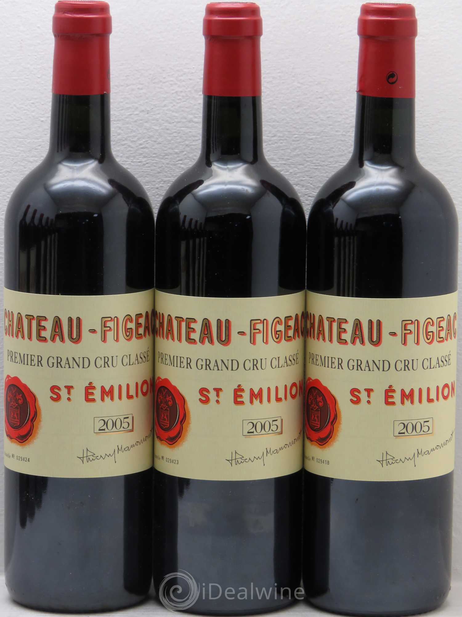 Château Figeac 1er Grand Cru Classé A 2005 - Lot de 12 bouteilles - 3