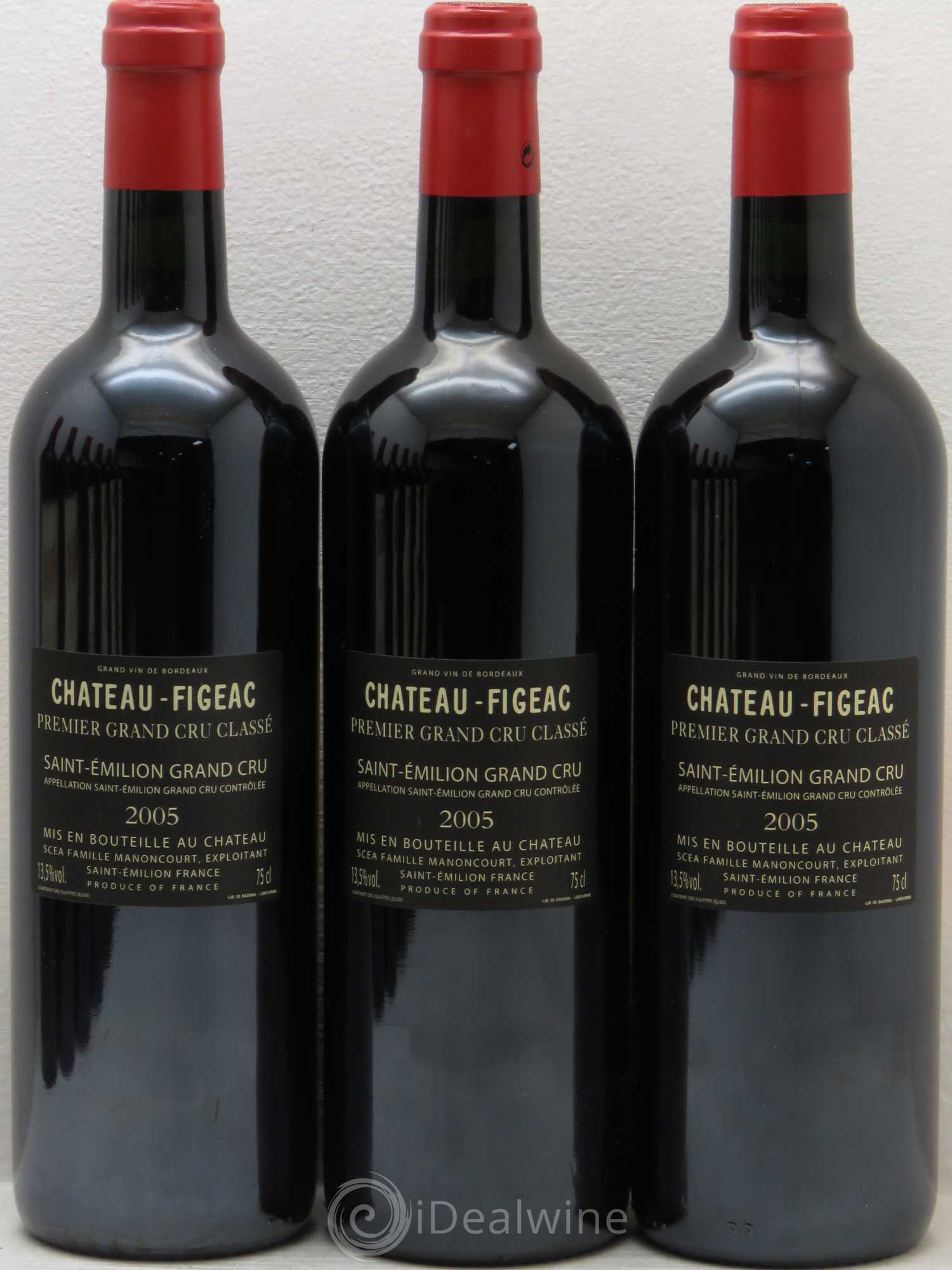 Château Figeac 1er Grand Cru Classé A 2005 - Lot de 12 bouteilles - 4