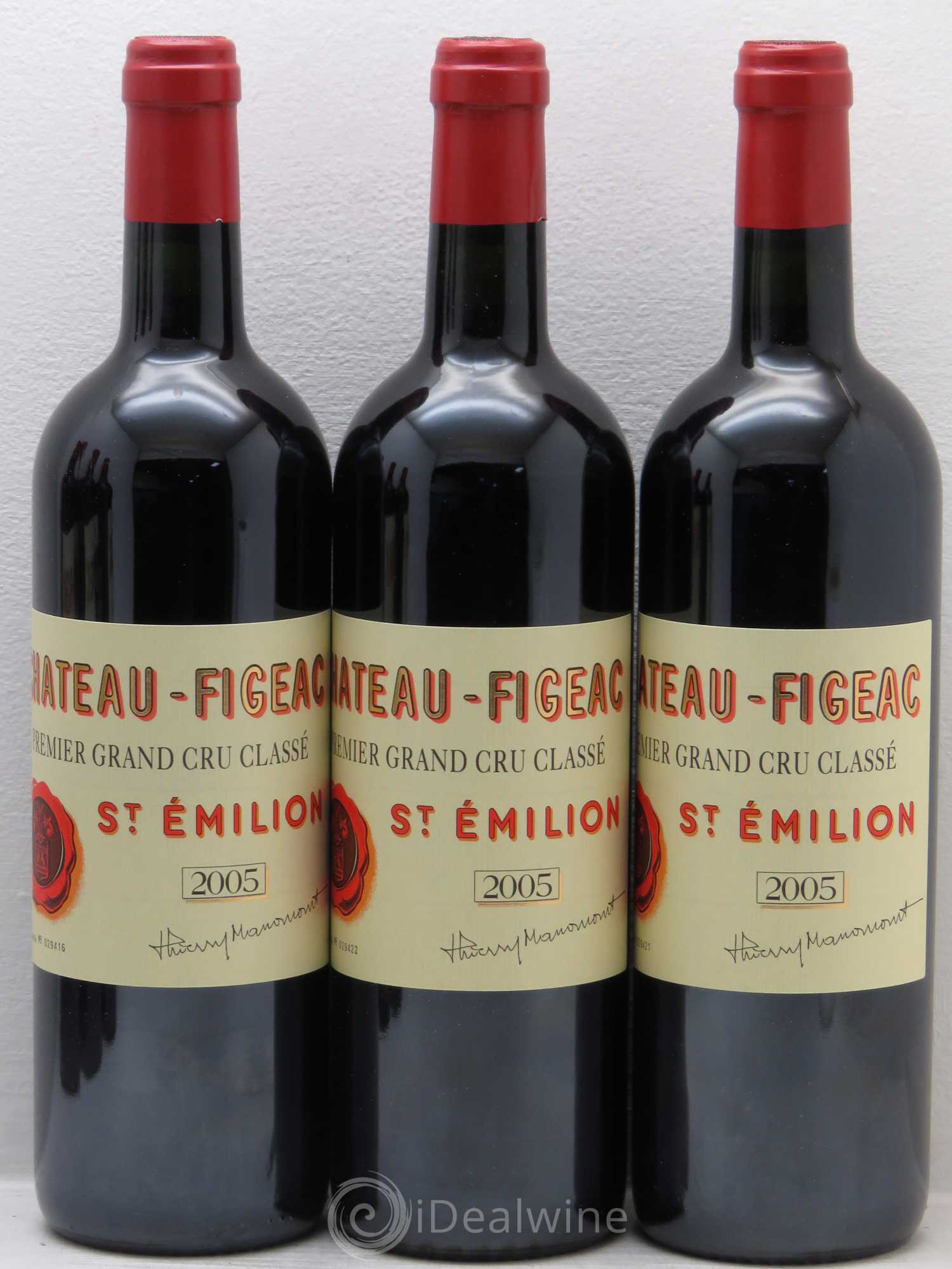 Château Figeac 1er Grand Cru Classé A 2005 - Lot de 12 bouteilles - 5