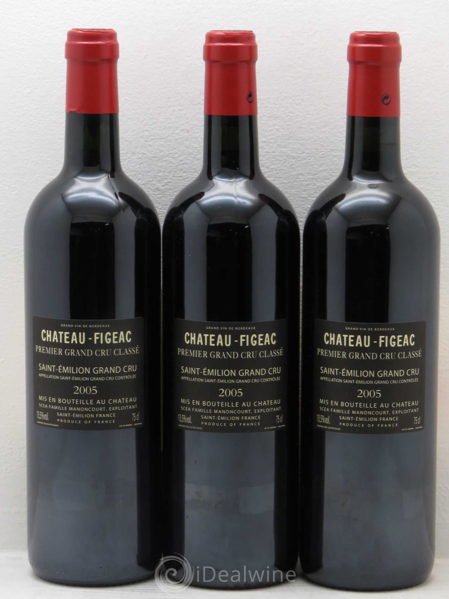 Château Figeac 1er Grand Cru Classé A 2005 - Lot de 12 bouteilles - 8
