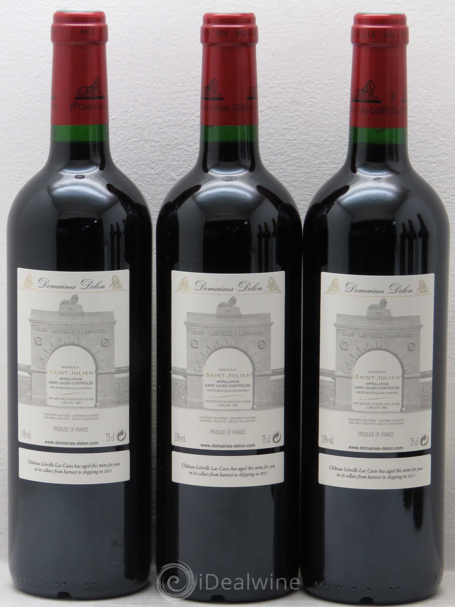 Château Léoville Las Cases 2ème Grand Cru Classé 2005 - Lot de 6 bouteilles - 2