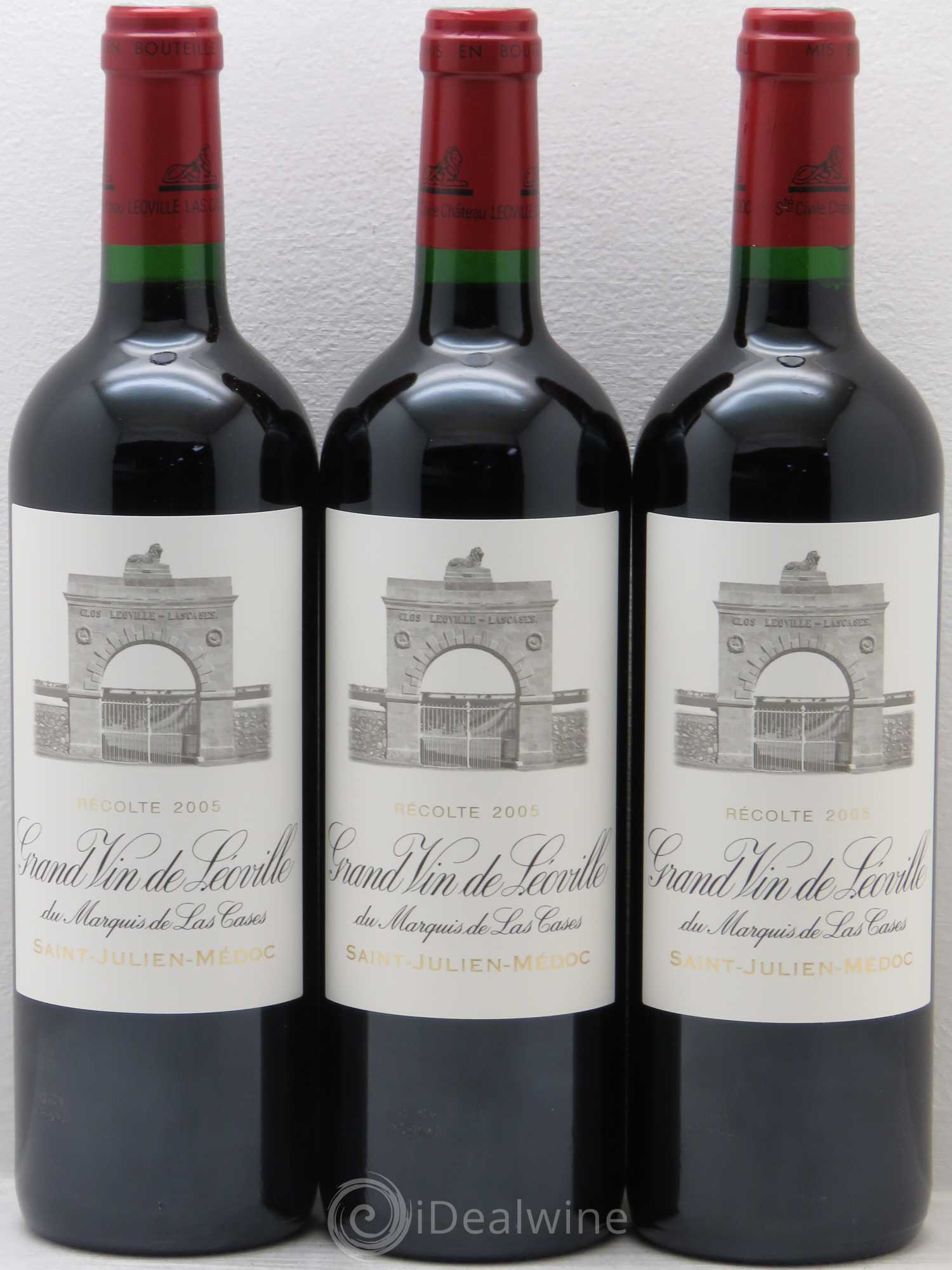 Château Léoville Las Cases 2ème Grand Cru Classé 2005 - Lot de 6 bouteilles - 3