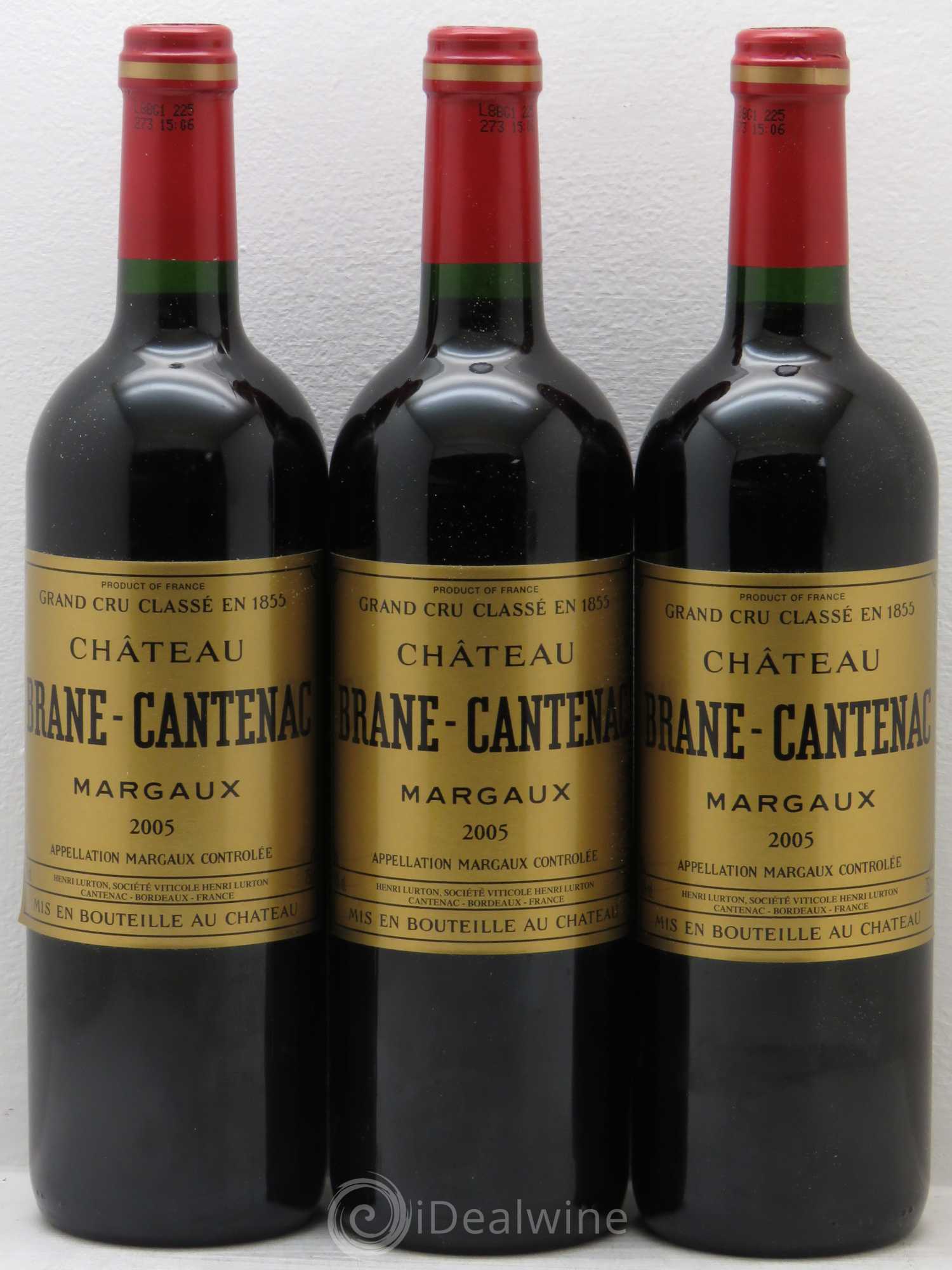Château Brane Cantenac 2ème Grand Cru Classé 2005 - Lot de 12 bouteilles - 3