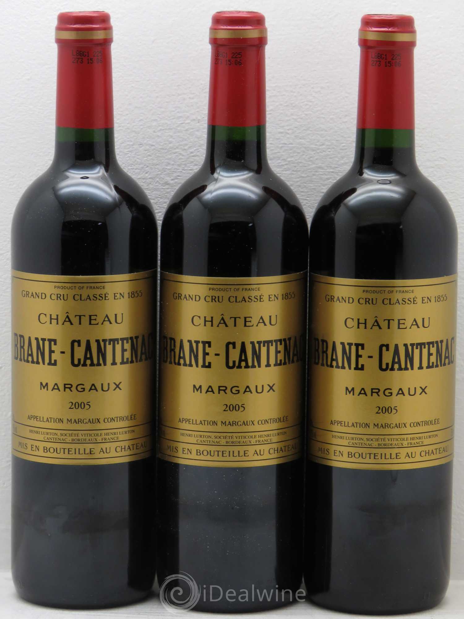 Château Brane Cantenac 2ème Grand Cru Classé 2005 - Lot de 12 bouteilles - 5