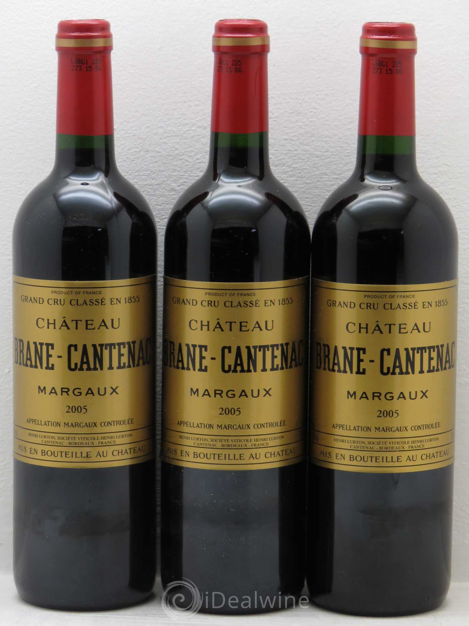 Château Brane Cantenac 2ème Grand Cru Classé 2005 - Lot de 12 bouteilles - 7