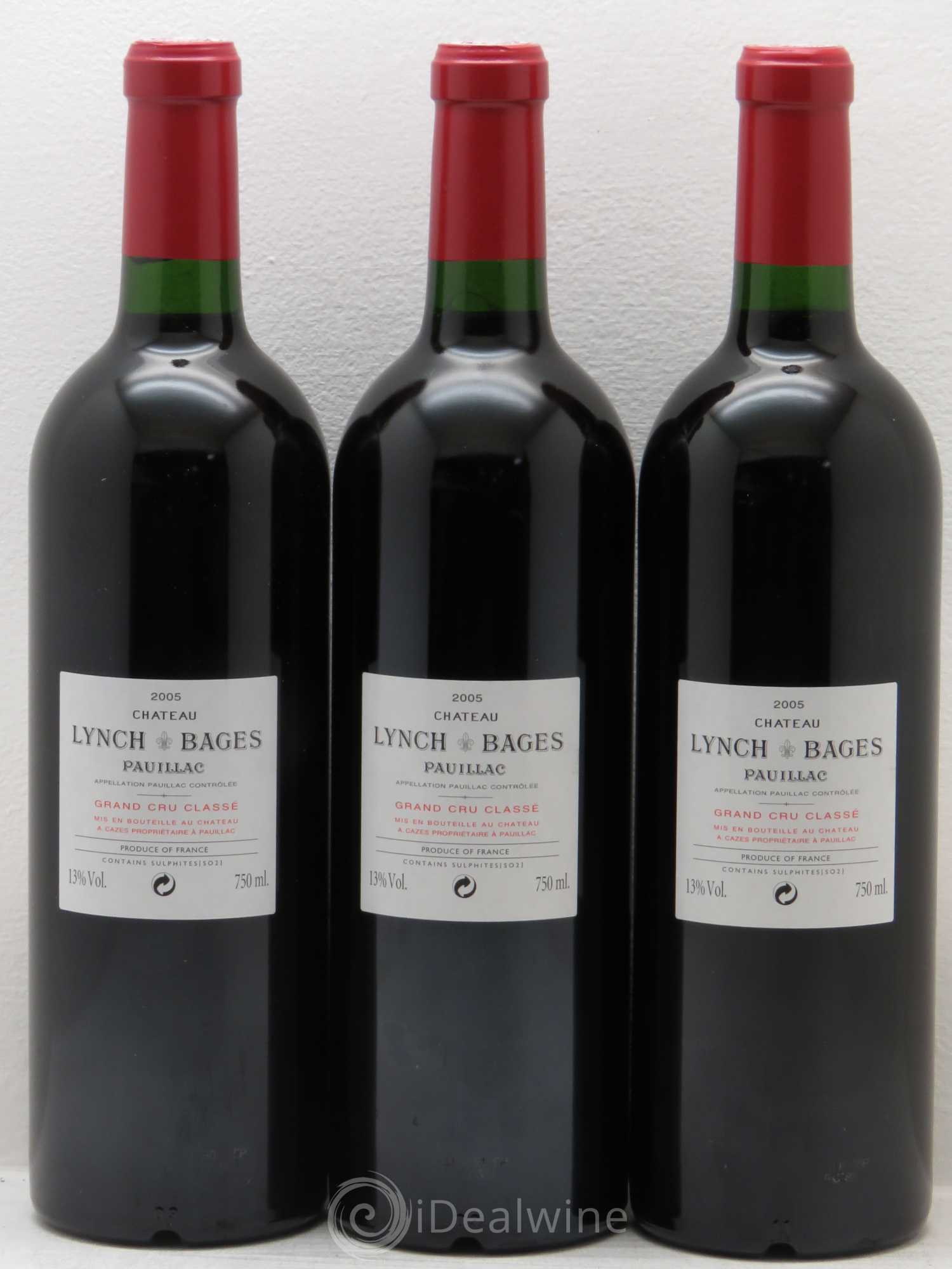 Château Lynch Bages 5ème Grand Cru Classé 2005 - Lot de 12 bouteilles - 2