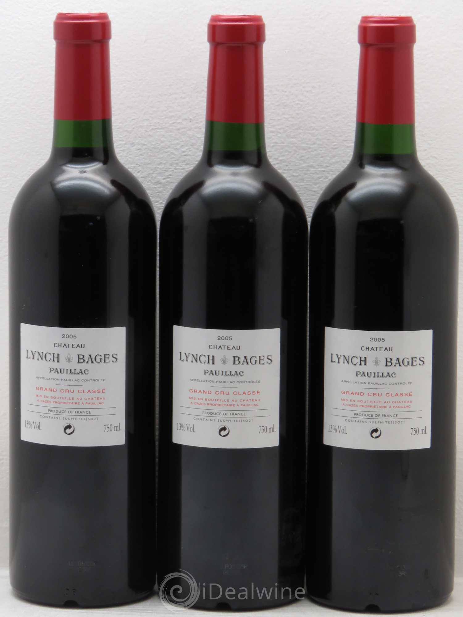 Château Lynch Bages 5ème Grand Cru Classé 2005 - Lot de 12 bouteilles - 8