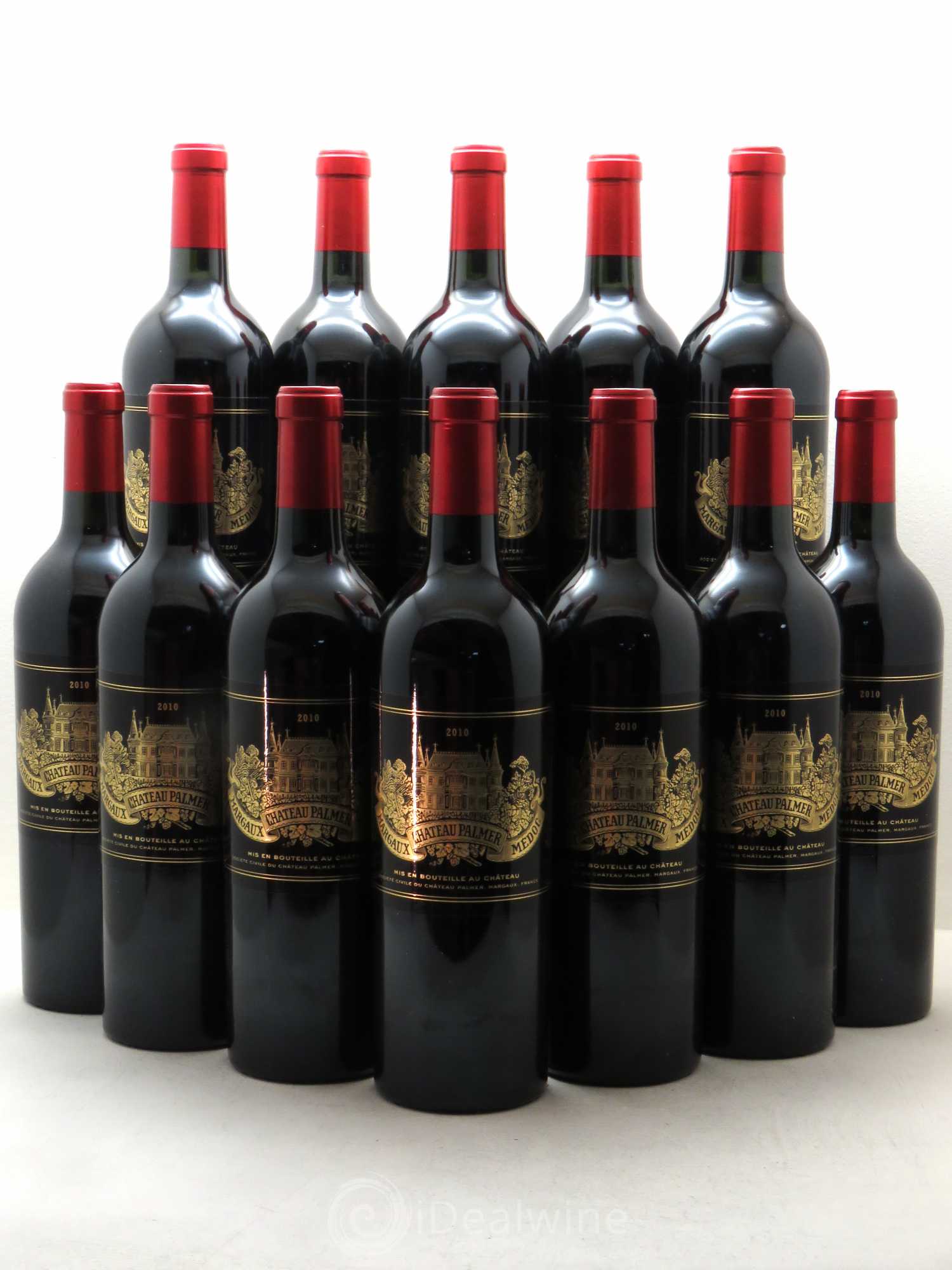 Château Palmer 3ème Grand Cru Classé 2010 - Lot de 12 bouteilles - 0