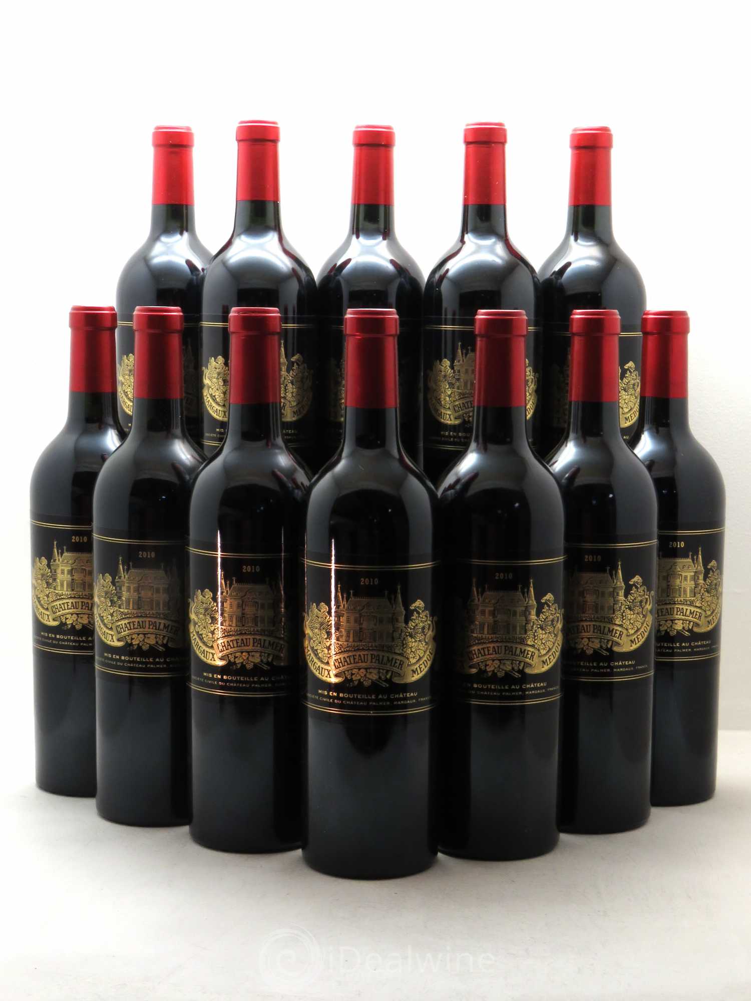 Château Palmer 3ème Grand Cru Classé 2010 - Lot de 12 bouteilles - 0