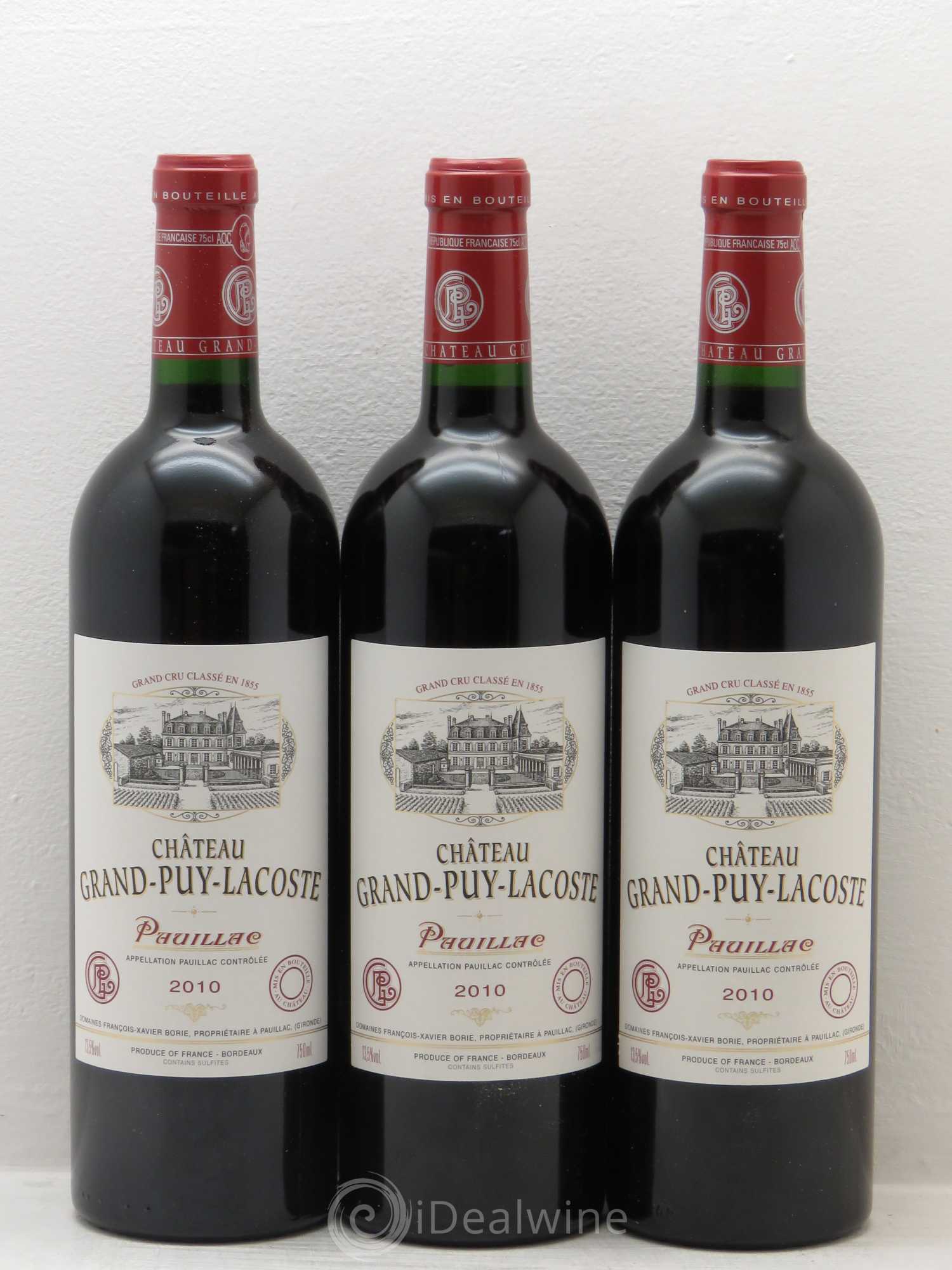 Château Grand Puy Lacoste 5ème Grand Cru Classé 2010 - Lot de 12 bouteilles - 4
