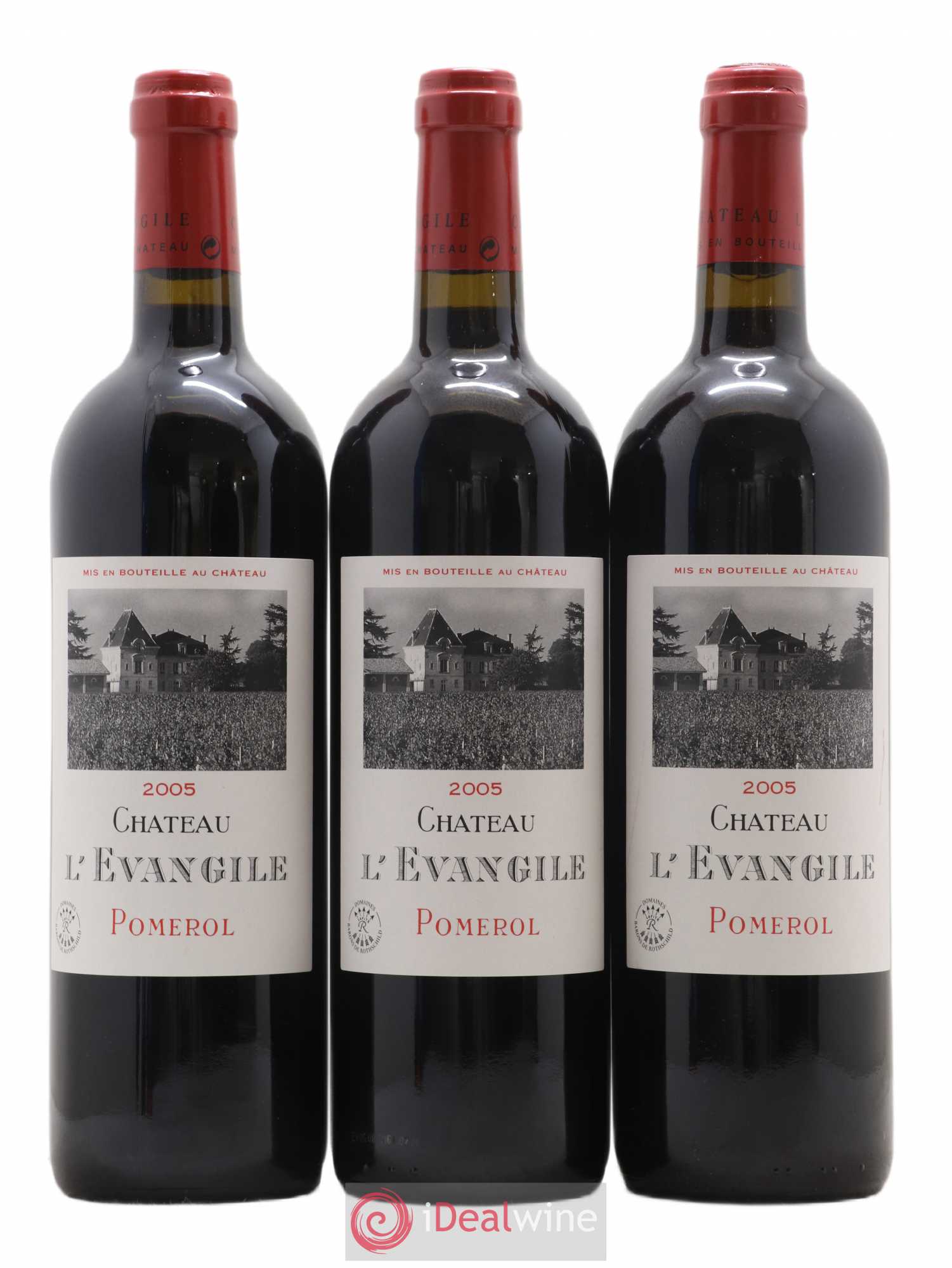 Château l' Évangile 2005 - Lot de 6 bouteilles - 1