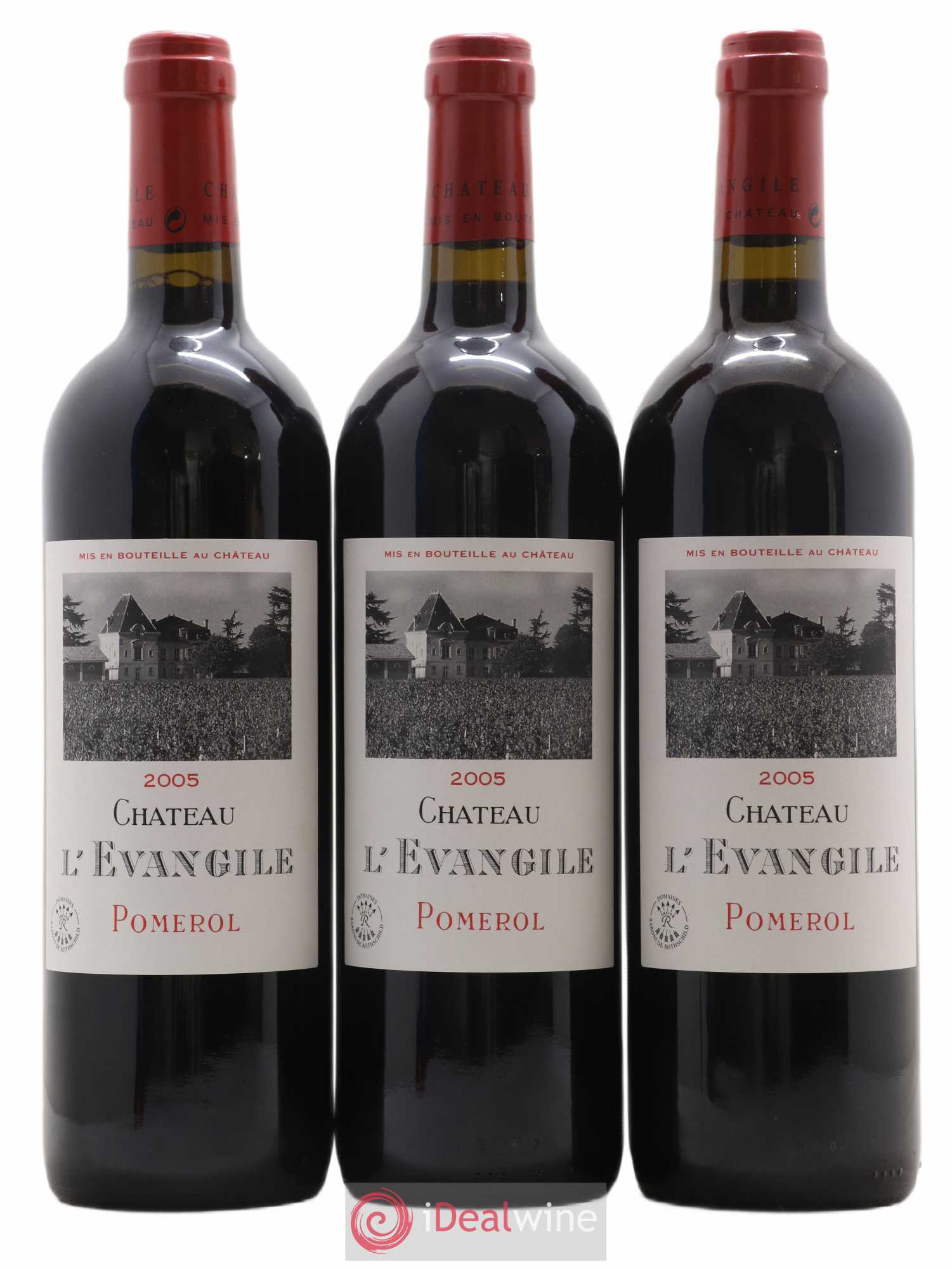Château l' Évangile 2005 - Lot de 6 bouteilles - 3