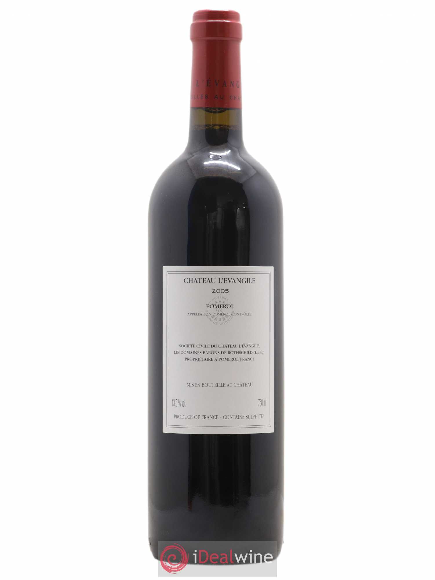 Château l' Évangile 2005 - Lot de 1 bouteille - 1