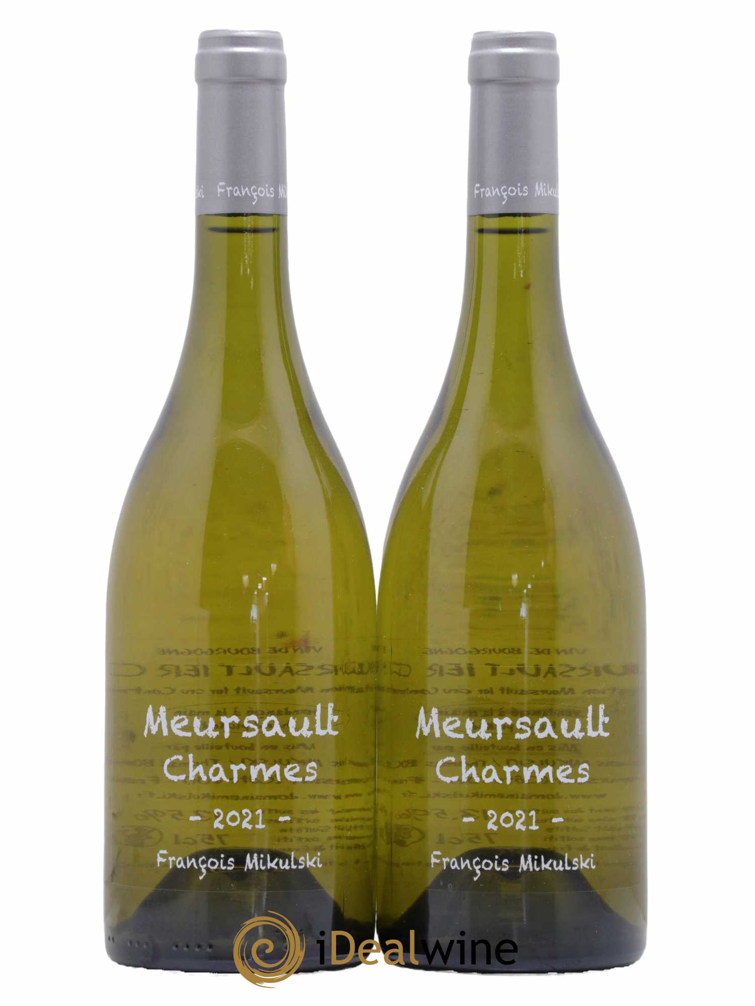 Meursault 1er Cru Charmes François Mikulski 2021 - Lot de 2 bouteilles - 0