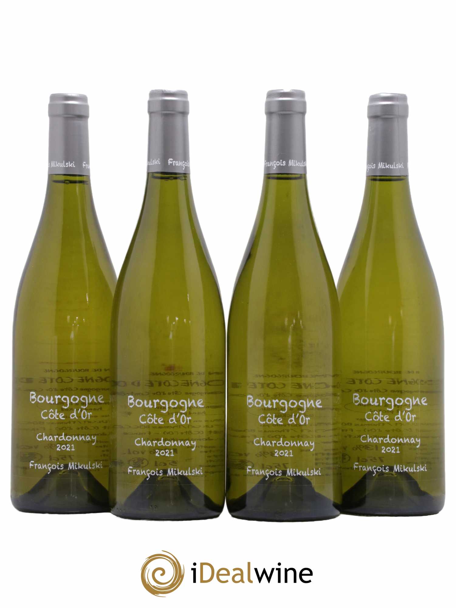 Bourgogne Côte-d'Or François Mikulski 2021 - Lot de 4 bouteilles - 0