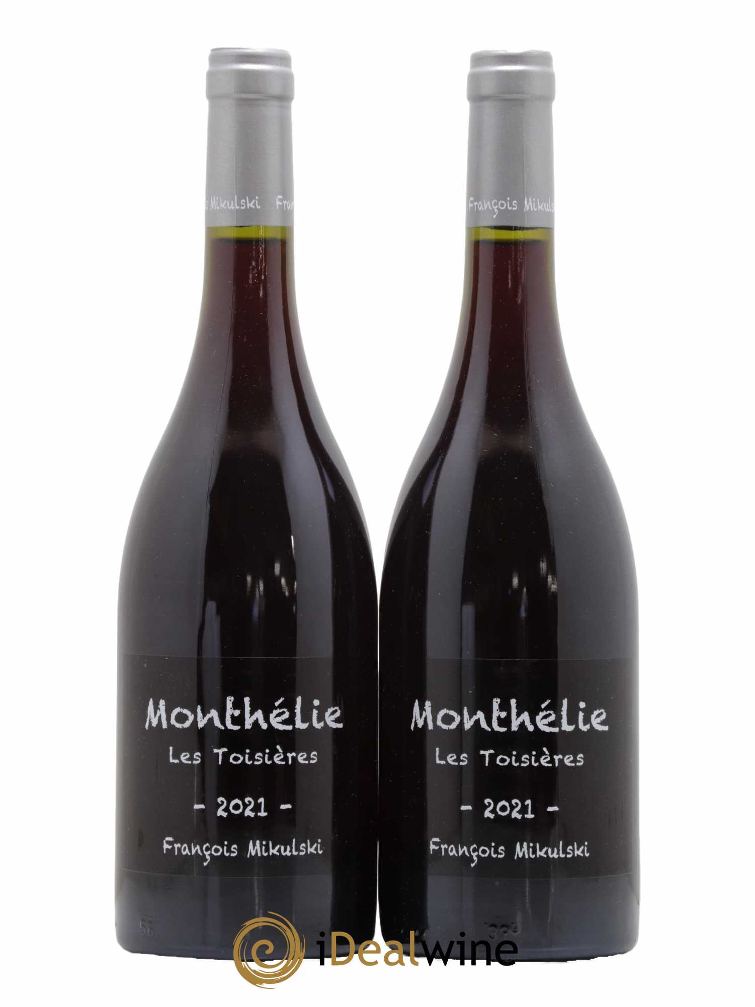 Monthélie Les Toisières François Mikulski 2021 - Lot de 2 bouteilles - 0